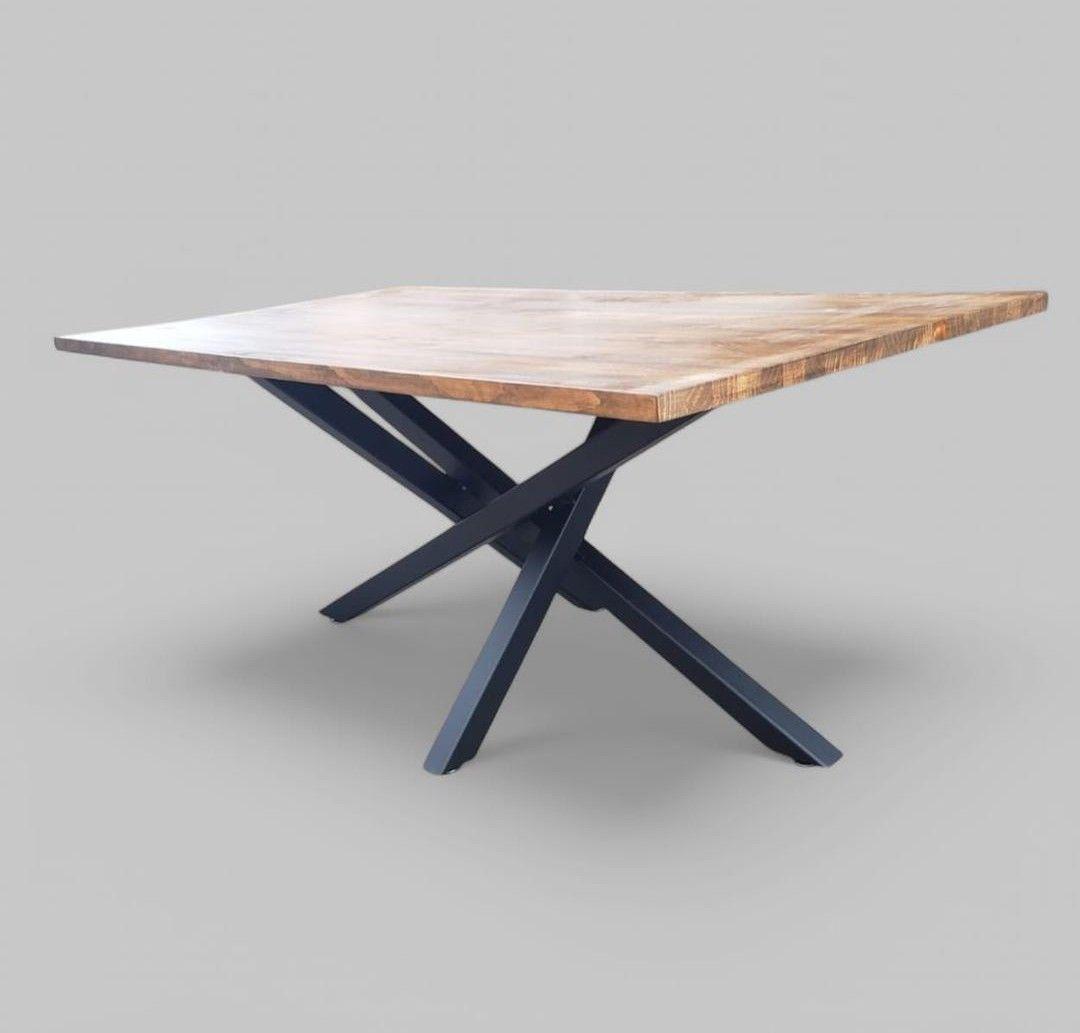 MESA DE COMEDOR MODELO INDUSTRIAL ARPAJON-2