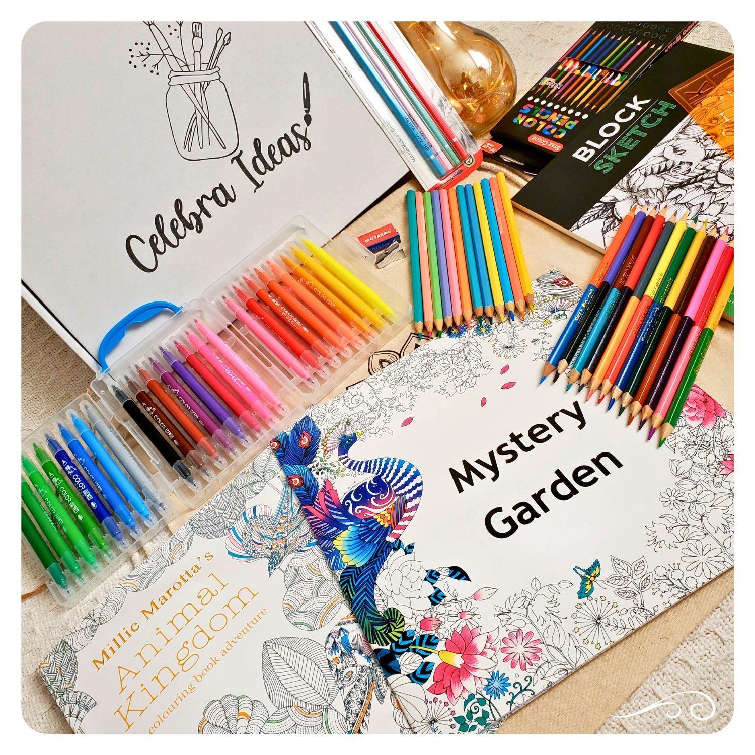 Set de Arte Dibujo kit Para Colorear mandalas 60 Pcs. Kit arte-6