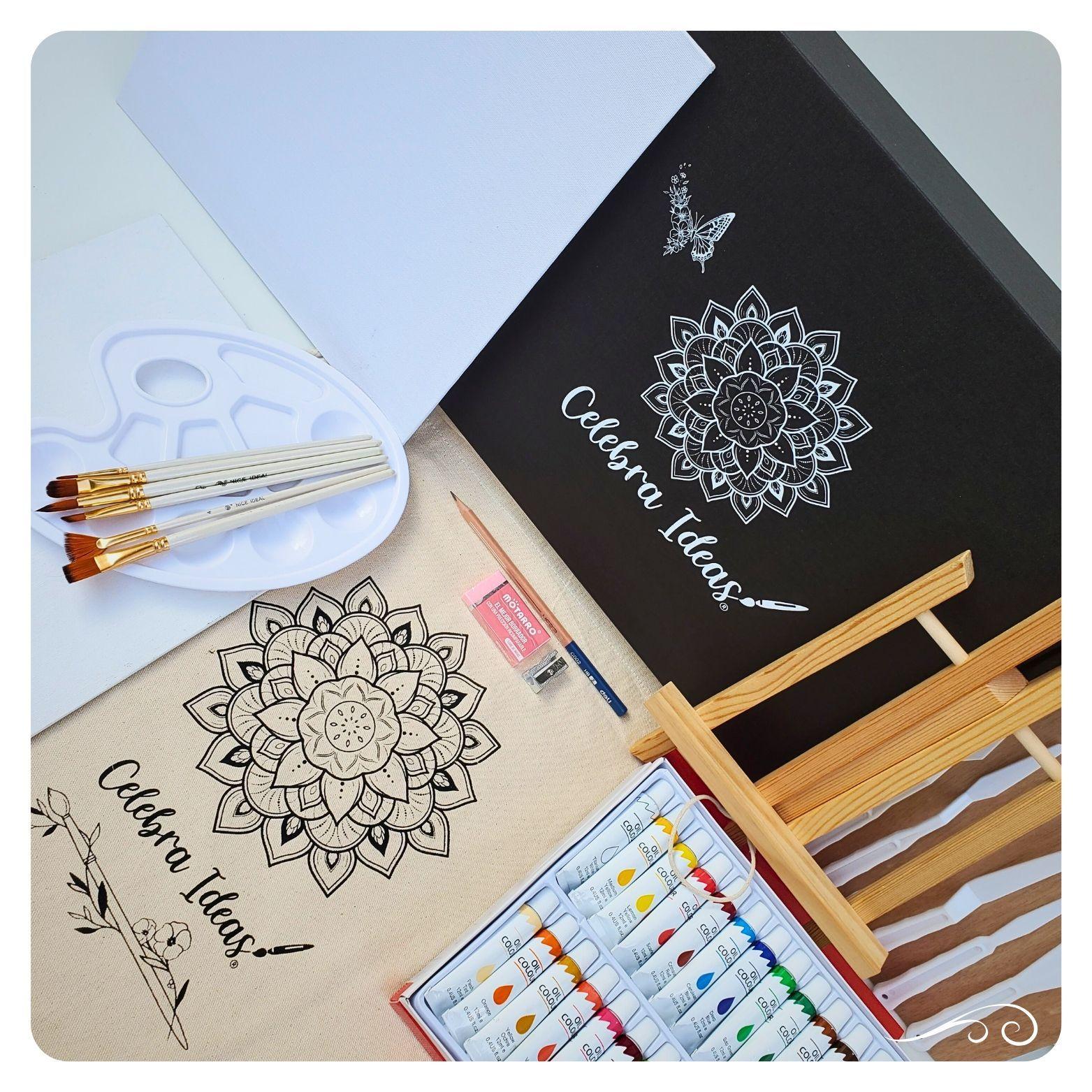 Set de Arte Pintura al Óleo 24 colores– Kit de Arte 45 Piezas-4