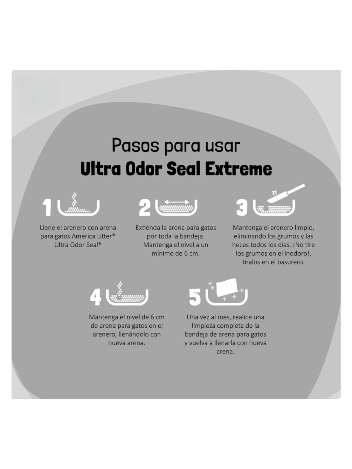 Arena Sanitaria Gatos America Litter Odor Seal Extreme 7Kg-4