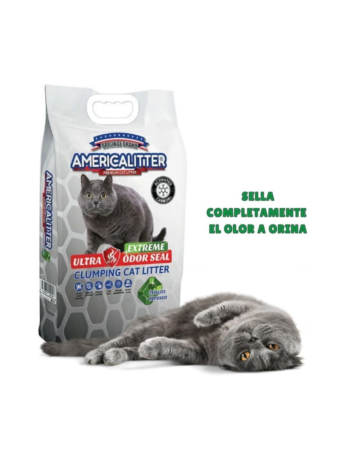 Arena Sanitaria Gatos America Litter Odor Seal Extreme 7Kg-5