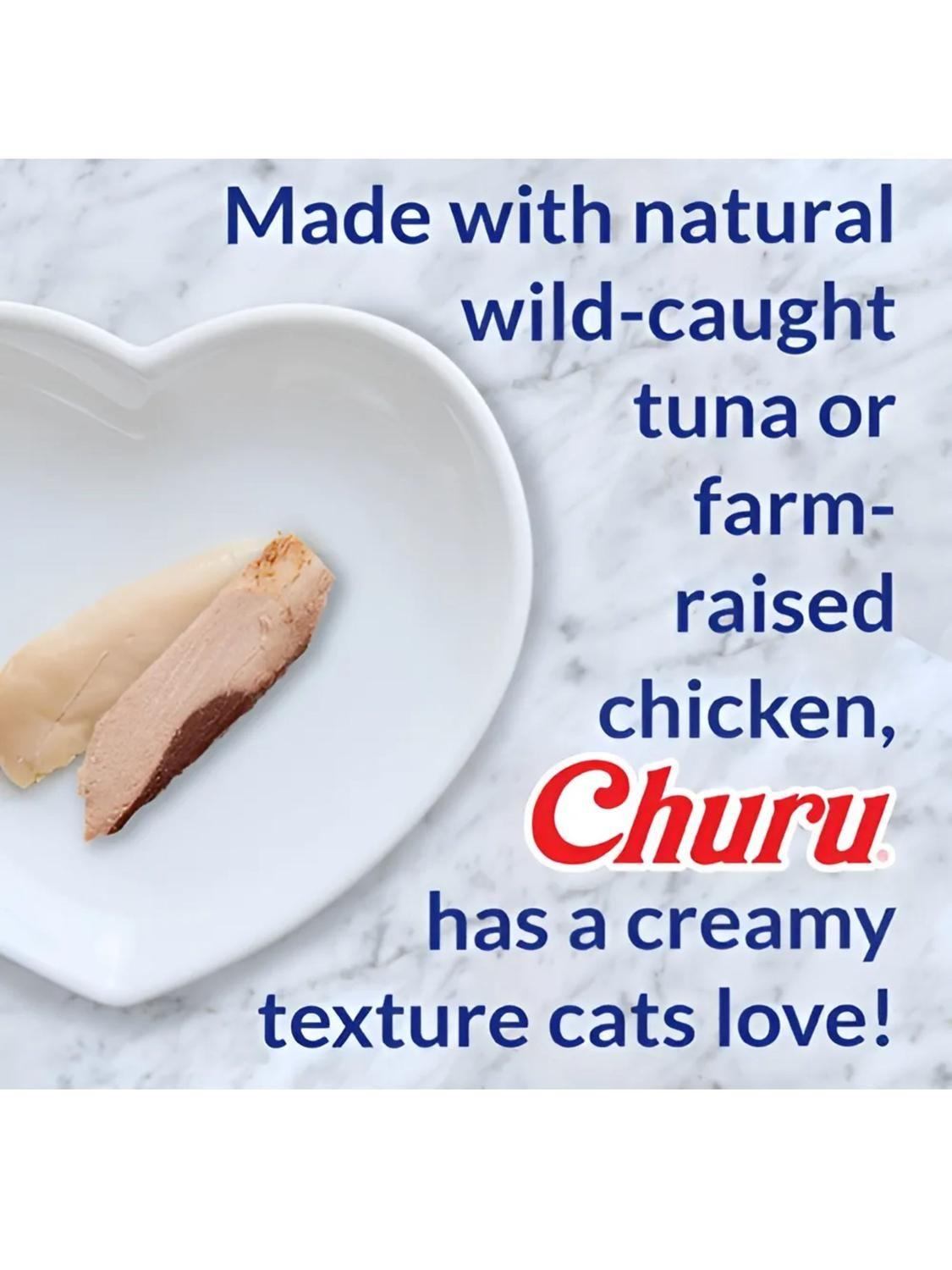 Churu Gatos Variedad Pollo 60 Tubos 14g Snack Cremoso-2