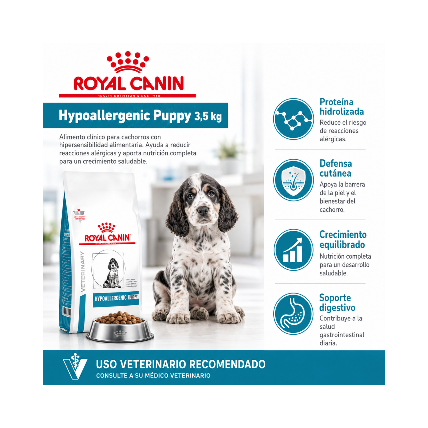 Royal Canin Hypoallergenic Puppy 3,5kg-5