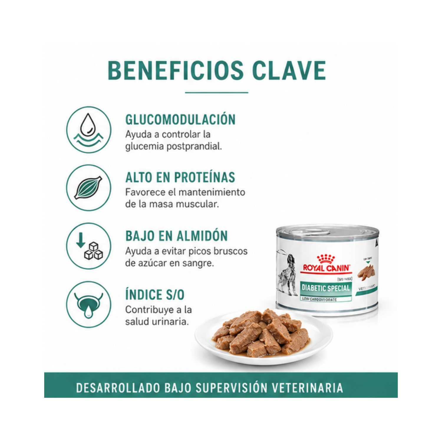 Royal Canin Diabetic Low Carbohydrates - Lata 200 Gr-1