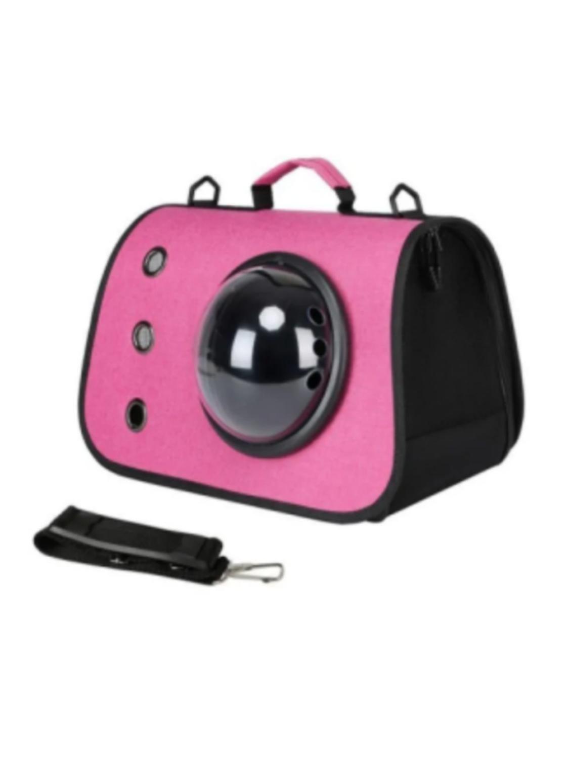 Bolso transportador para gatos pegable 40x26x25-4