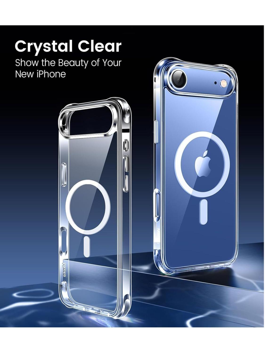 Carcasa para iPhone 17 Air Transparente MagSafe Antigolpes-6