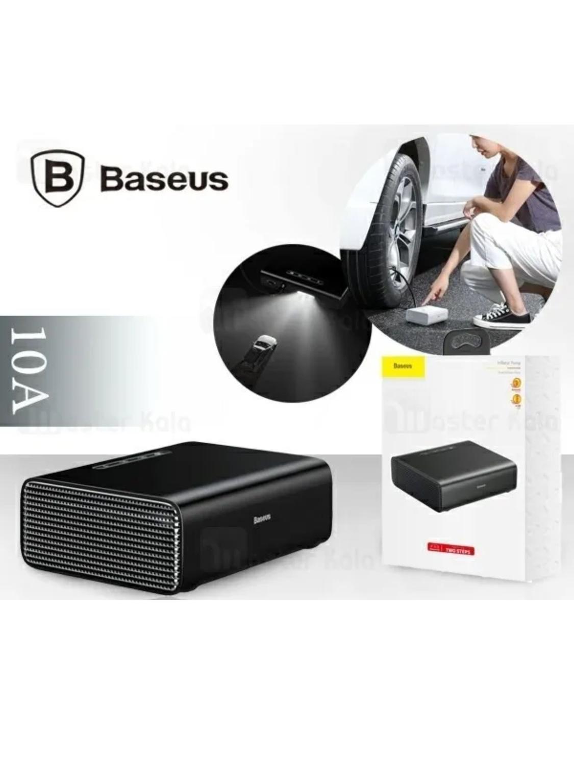 Inflador Neumático Eléctrico Portátil Baseus CRCQB01-2