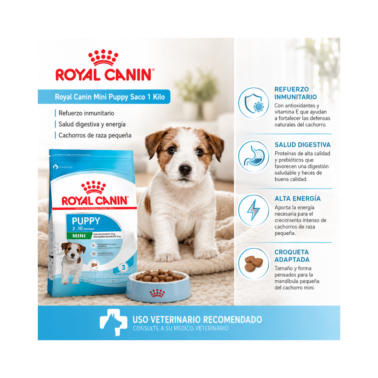 Royal Canin Mini Puppy Saco 1 Kilo-4
