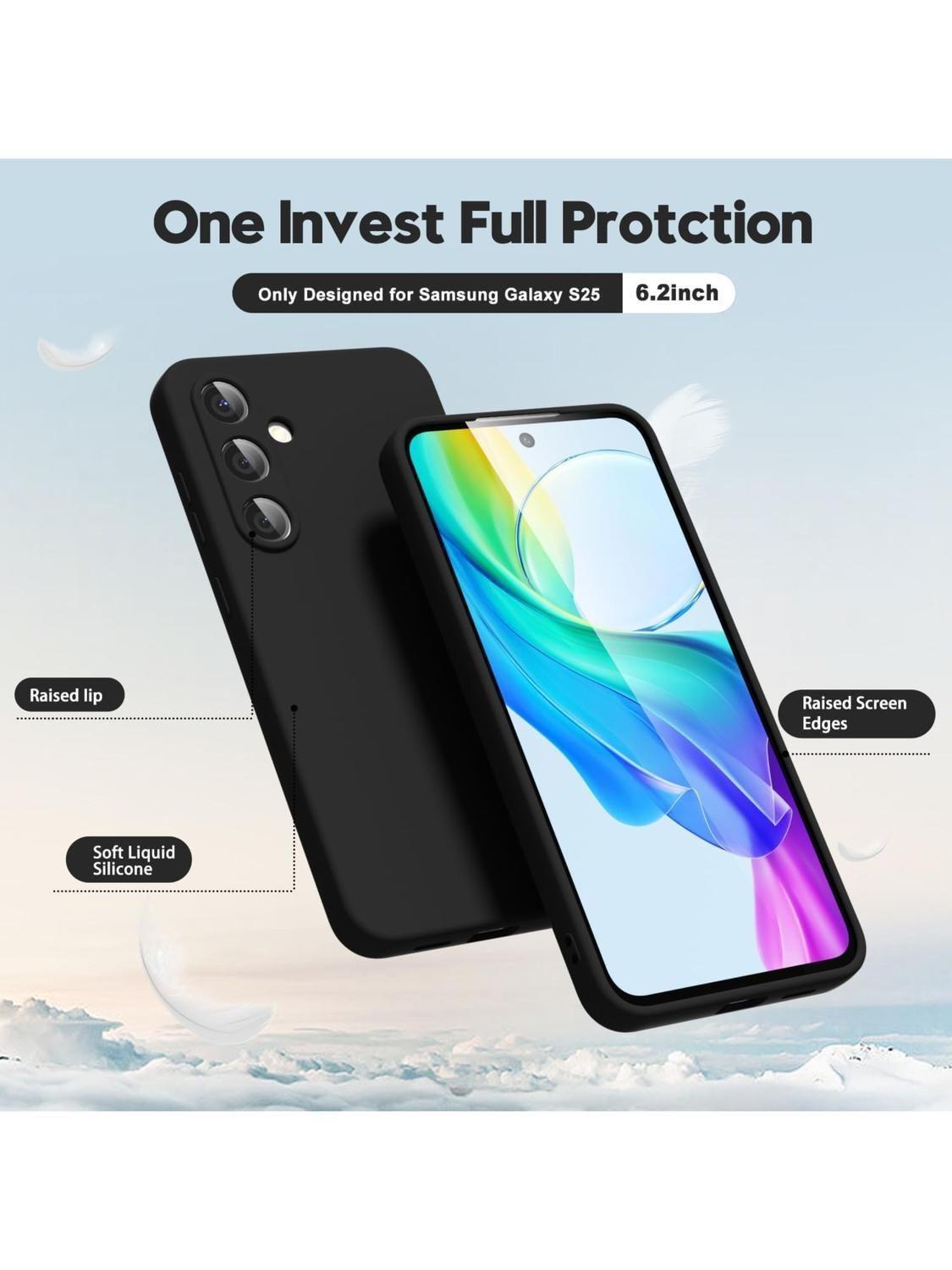 Carcasa para Samsung S25 FE Colores Antigolpes Silicona-2