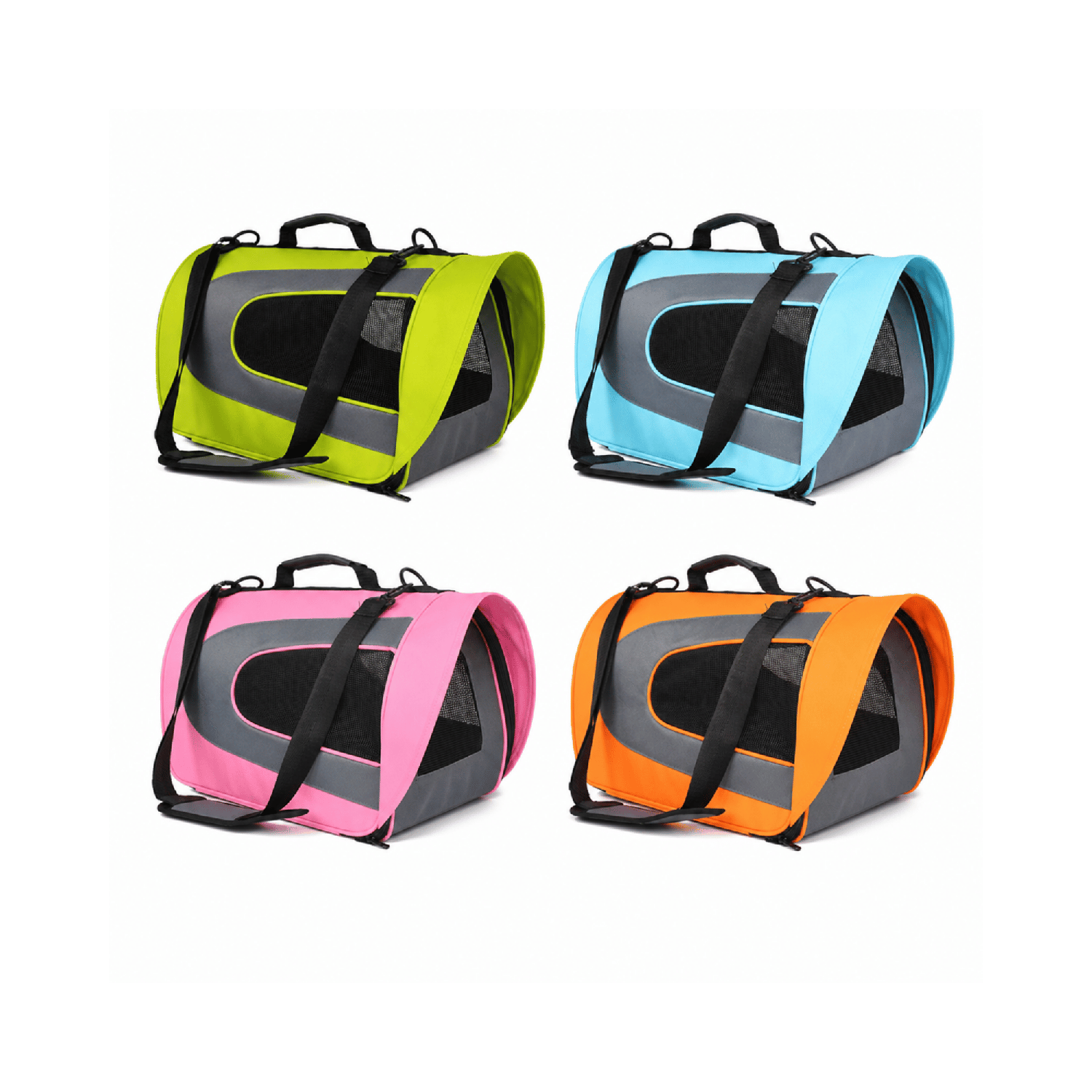 Bolso Transportador Mascotas Cabina Avión 48x28x23 cm-0
