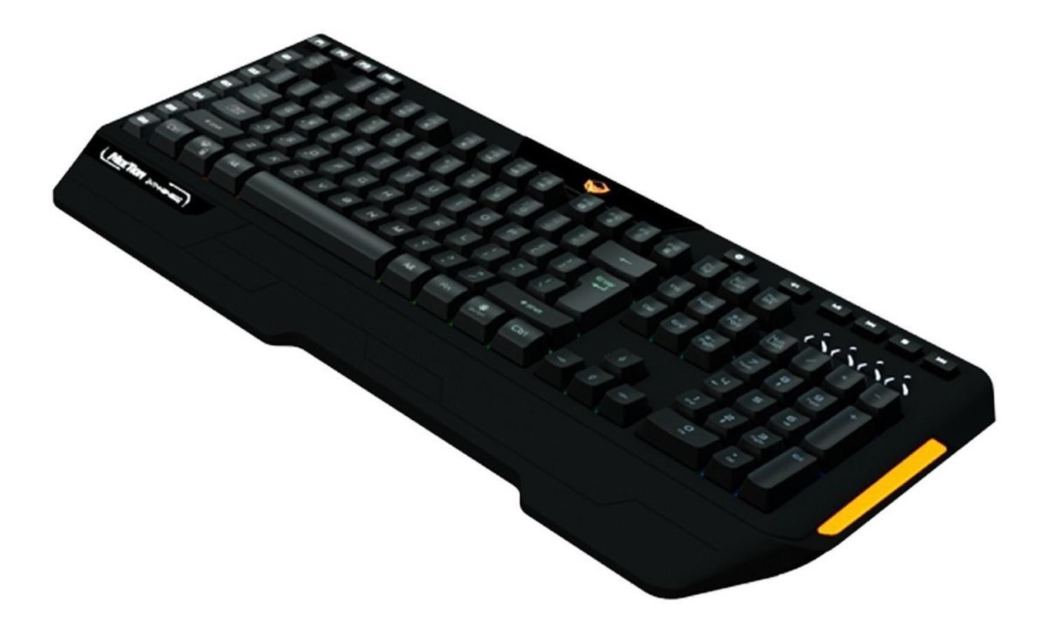 Teclado Gamer RGB USB Español con Macros MT-K9420-3