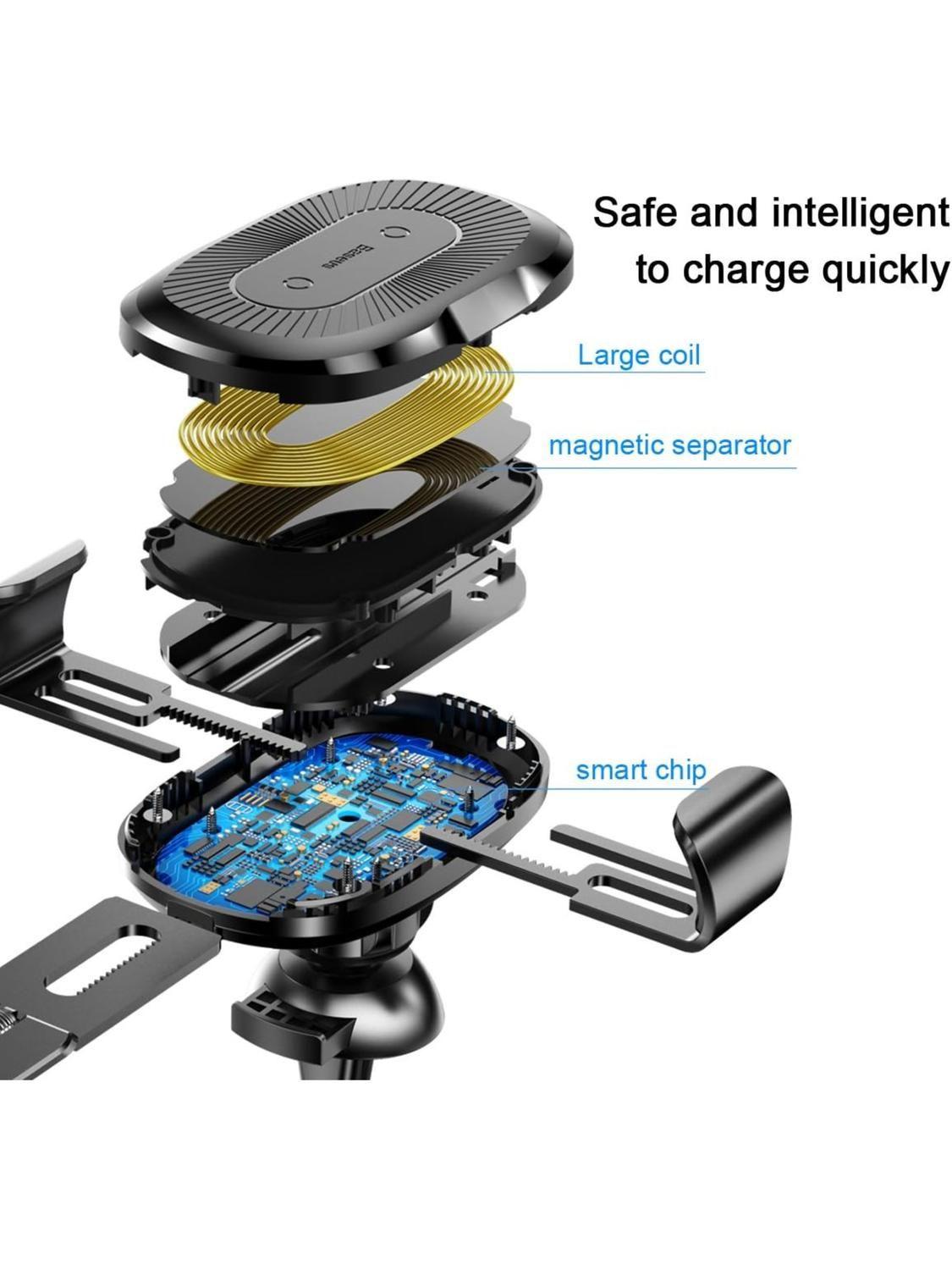 Cargador Inalámbrico Auto Baseus WXYL-01 Gravity-6