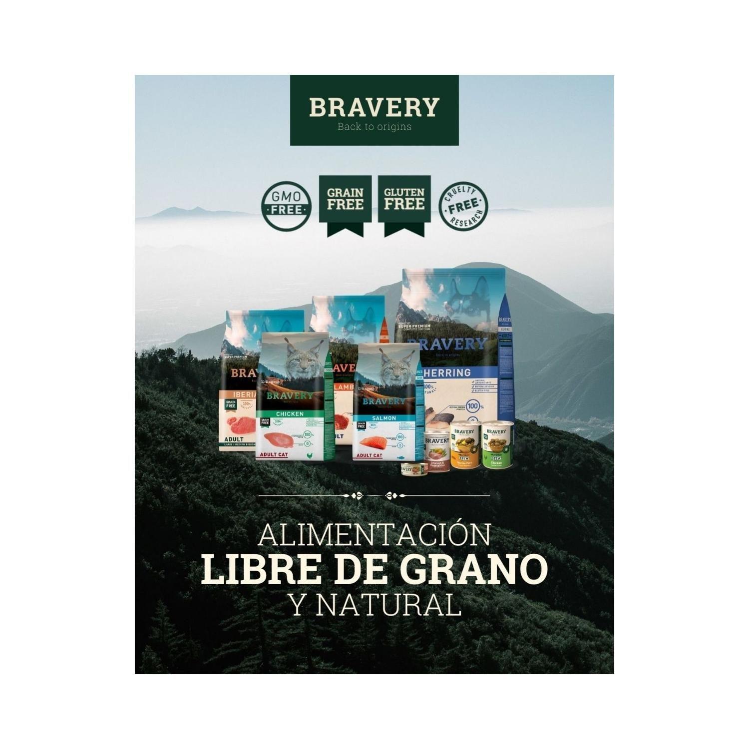Bravery Salmón Perro Cachorro Razas Medianas y Grandes 12 kg-3