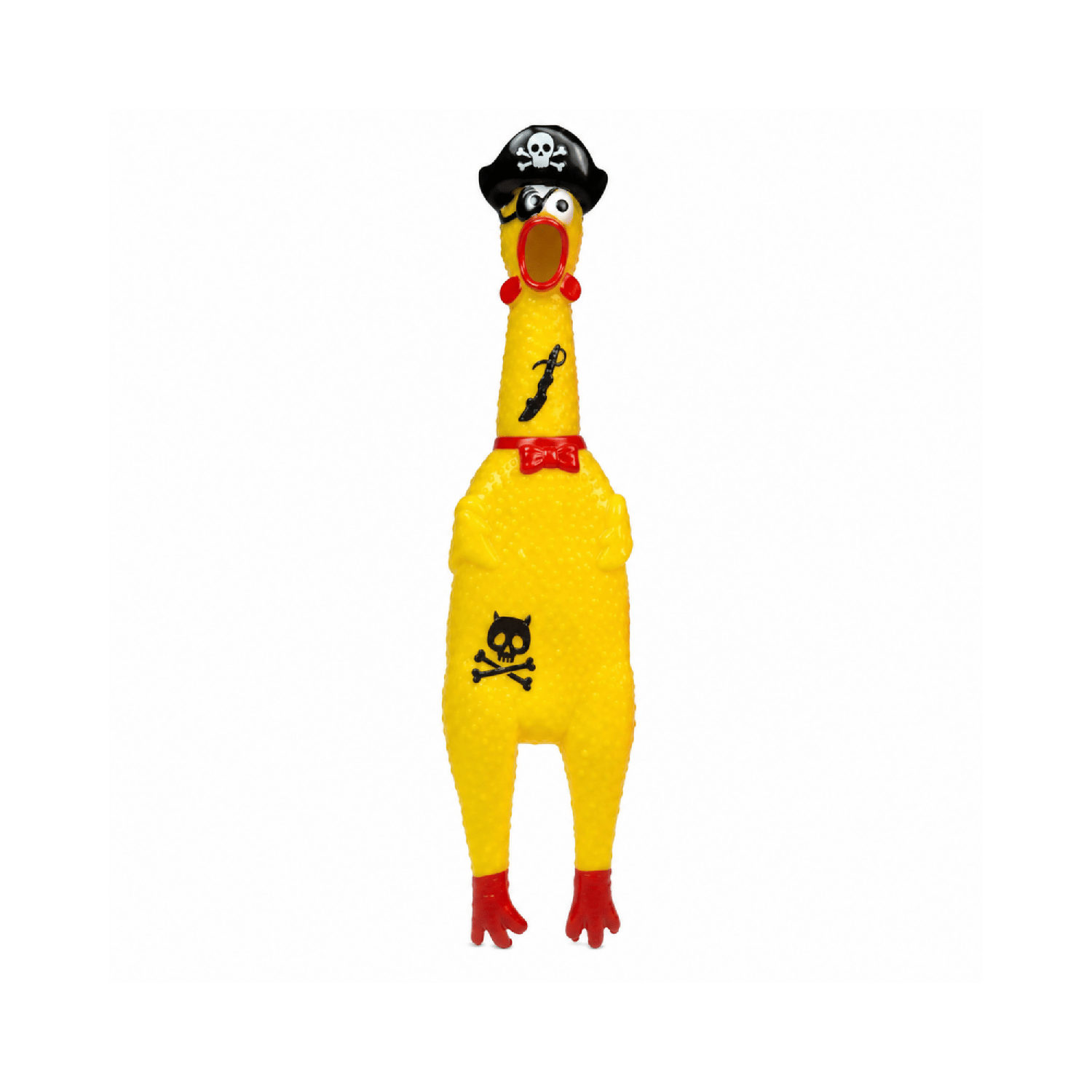 Pollo Chillón Pirata Juguete Perro Con Sonido 30x7-7