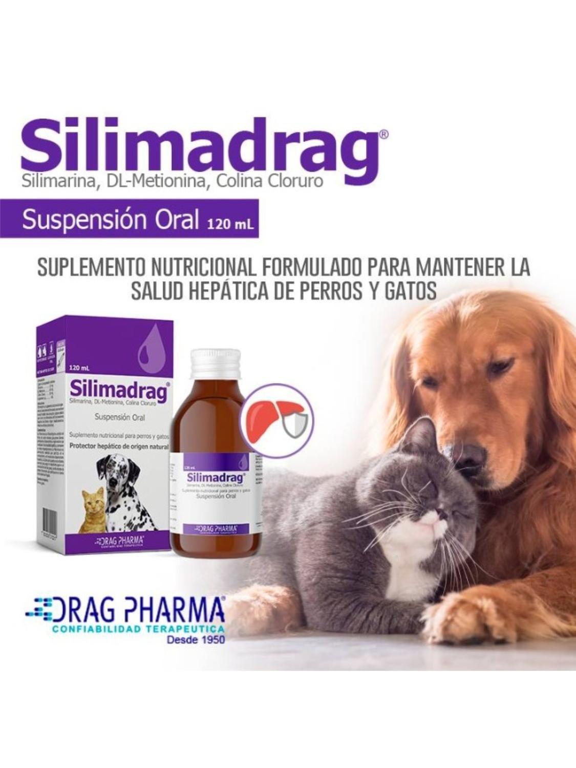 Silimadrag 120 ml Drag Pharma | Protección Hepática Mascotas-1