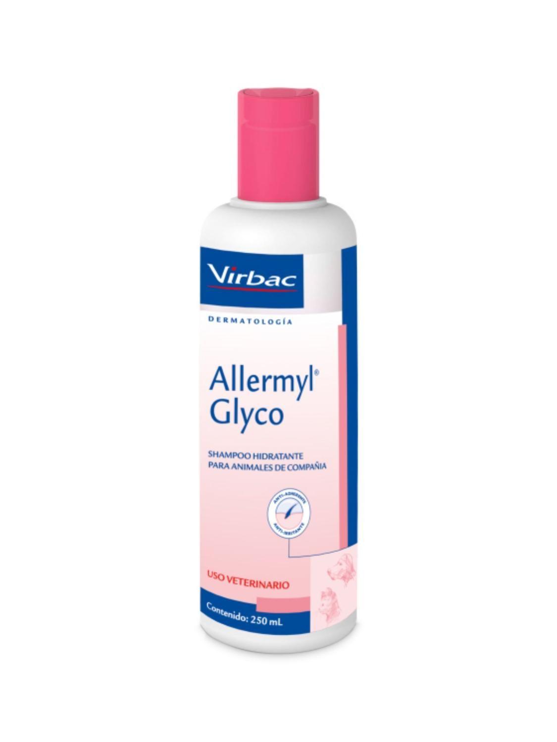 Shampoo dermatologico Hidratznte Virbac Allermyl Glyco 250ML-0