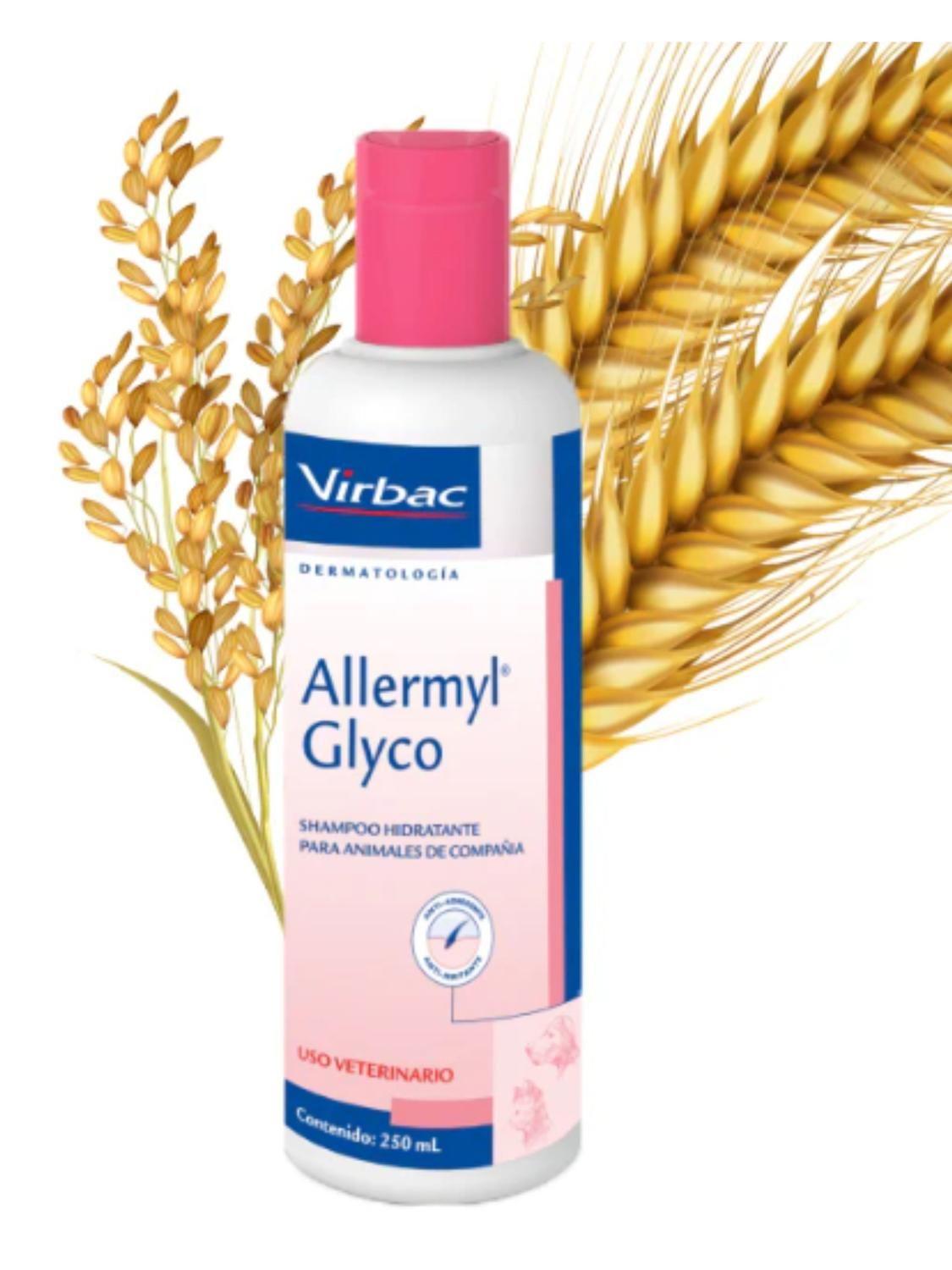 Shampoo dermatologico Hidratznte Virbac Allermyl Glyco 250ML-3
