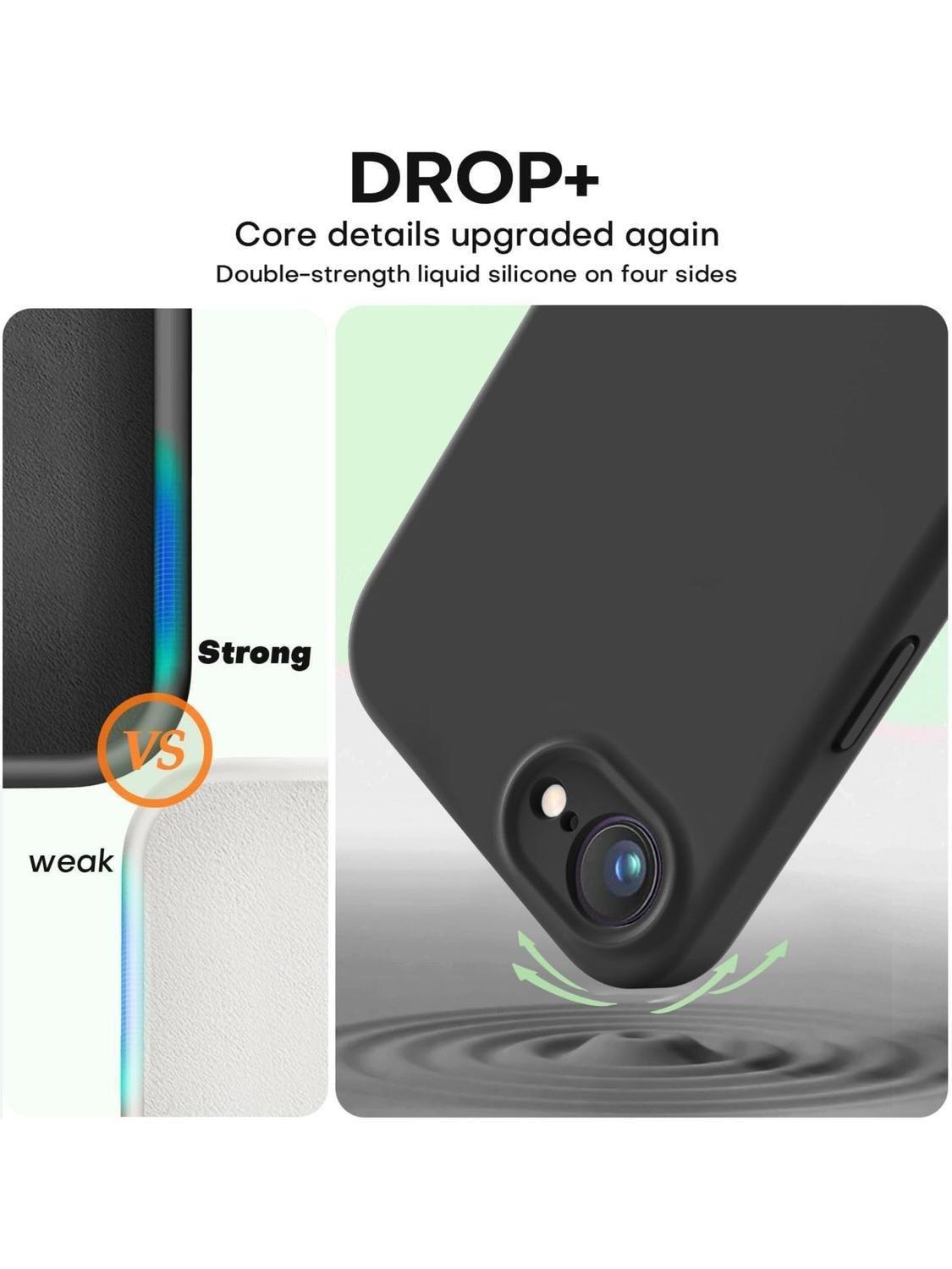 Carcasa para iPhone 16e Colores Antigolpes Silicona-3