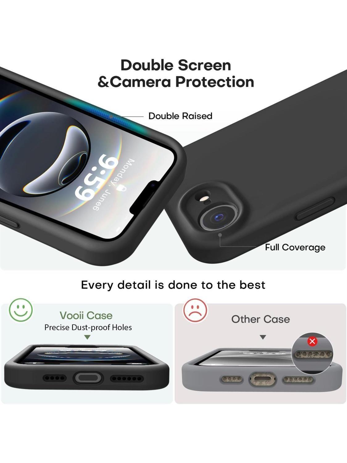 Carcasa para iPhone 16e Colores Antigolpes Silicona-4