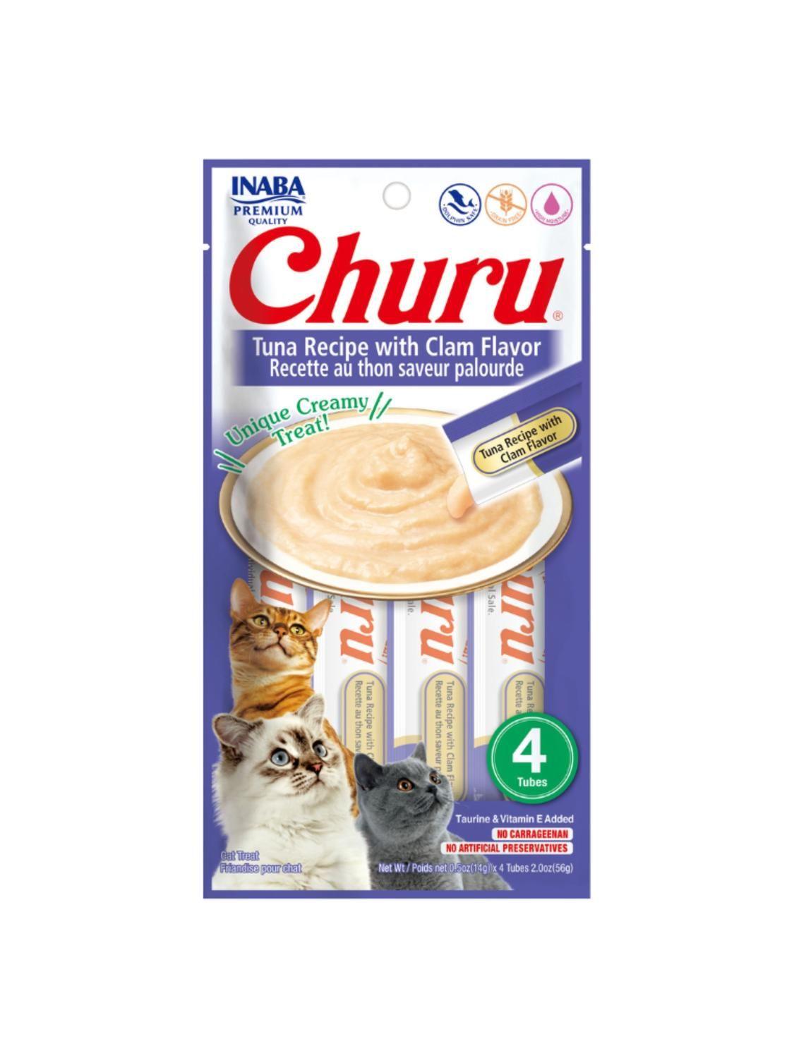 Churu Cat Atún y Almeja 14g x4 | Pack 6 Unidades-2