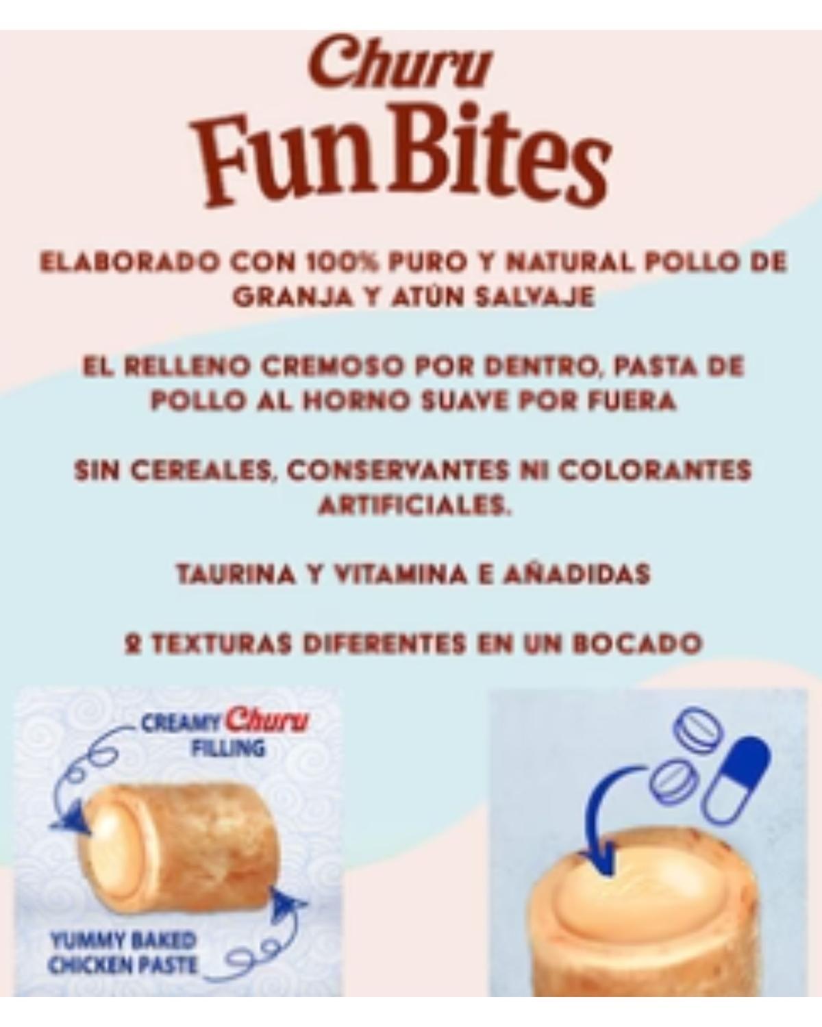 Churu Fun Bites Perro Pollo y Atún – 6 Sobres-5