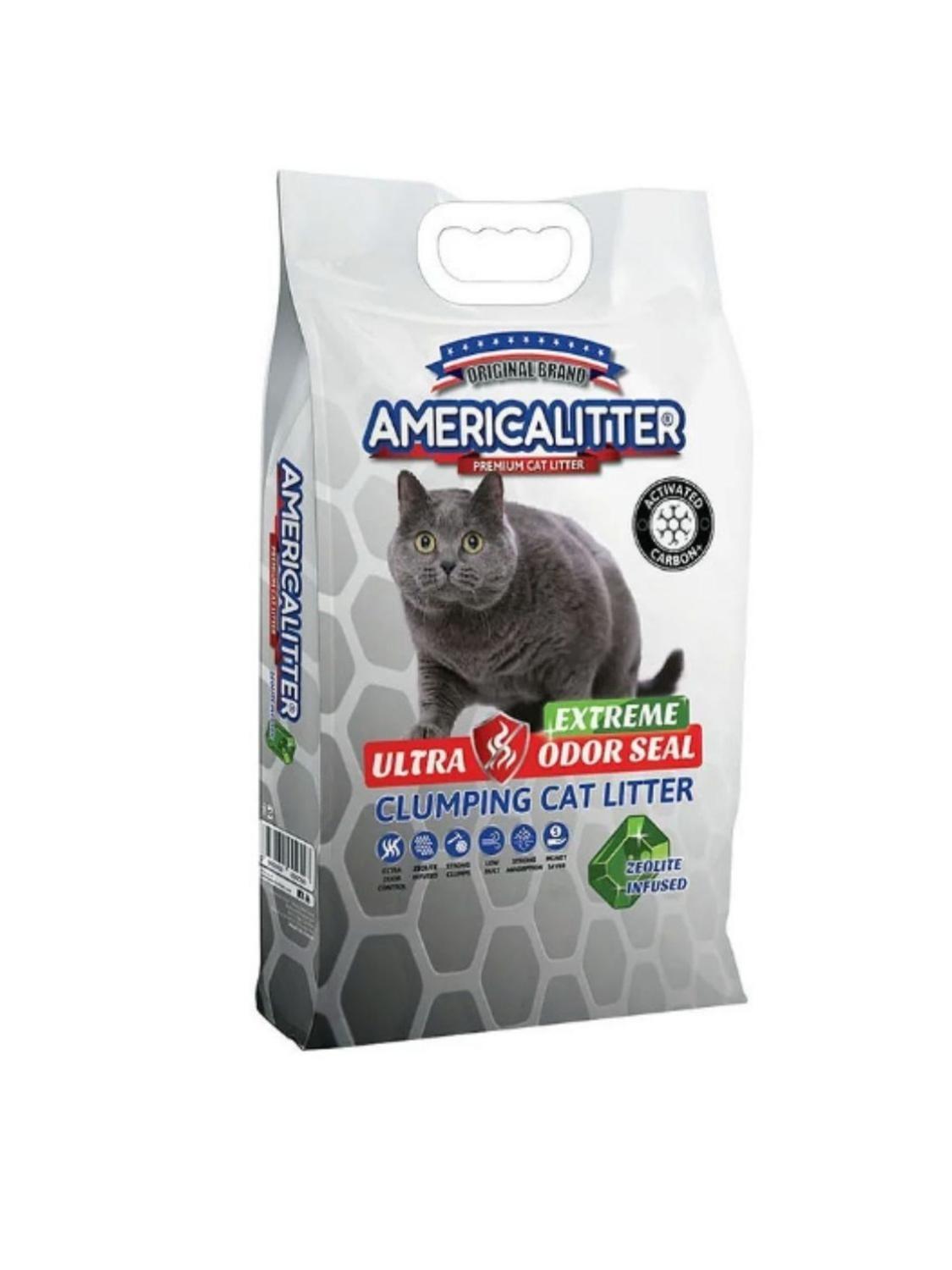 Arena Sanitaria Gatos America Litter Odor Seal Extreme 15Kg-0