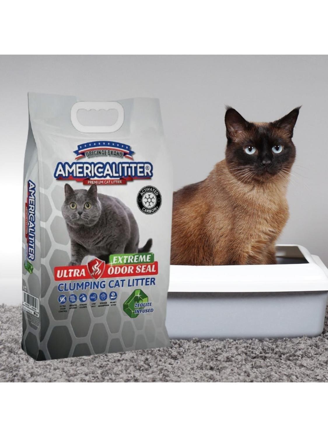 Arena Sanitaria Gatos America Litter Odor Seal Extreme 15Kg-4