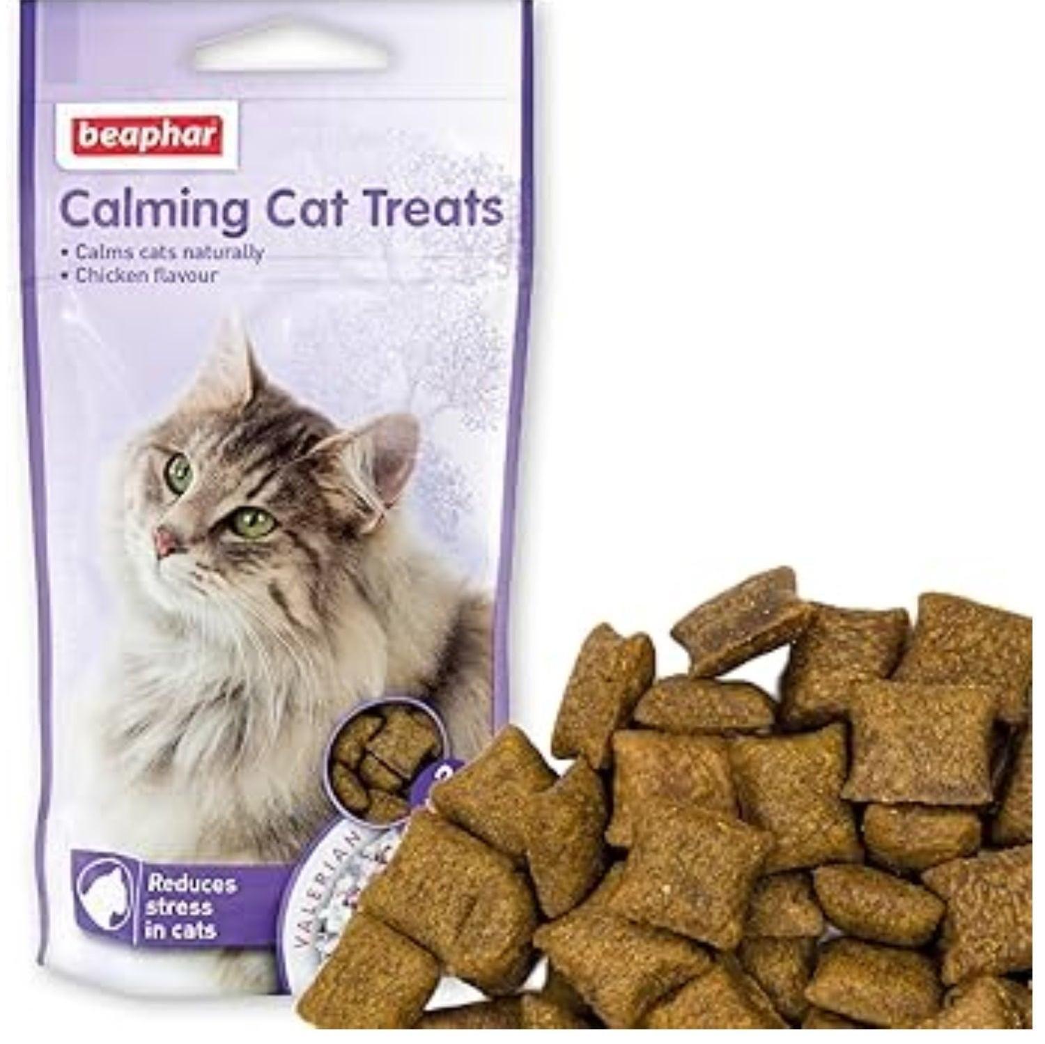 Treats Calming Gato 35 g | Snack Relajante Natural-4