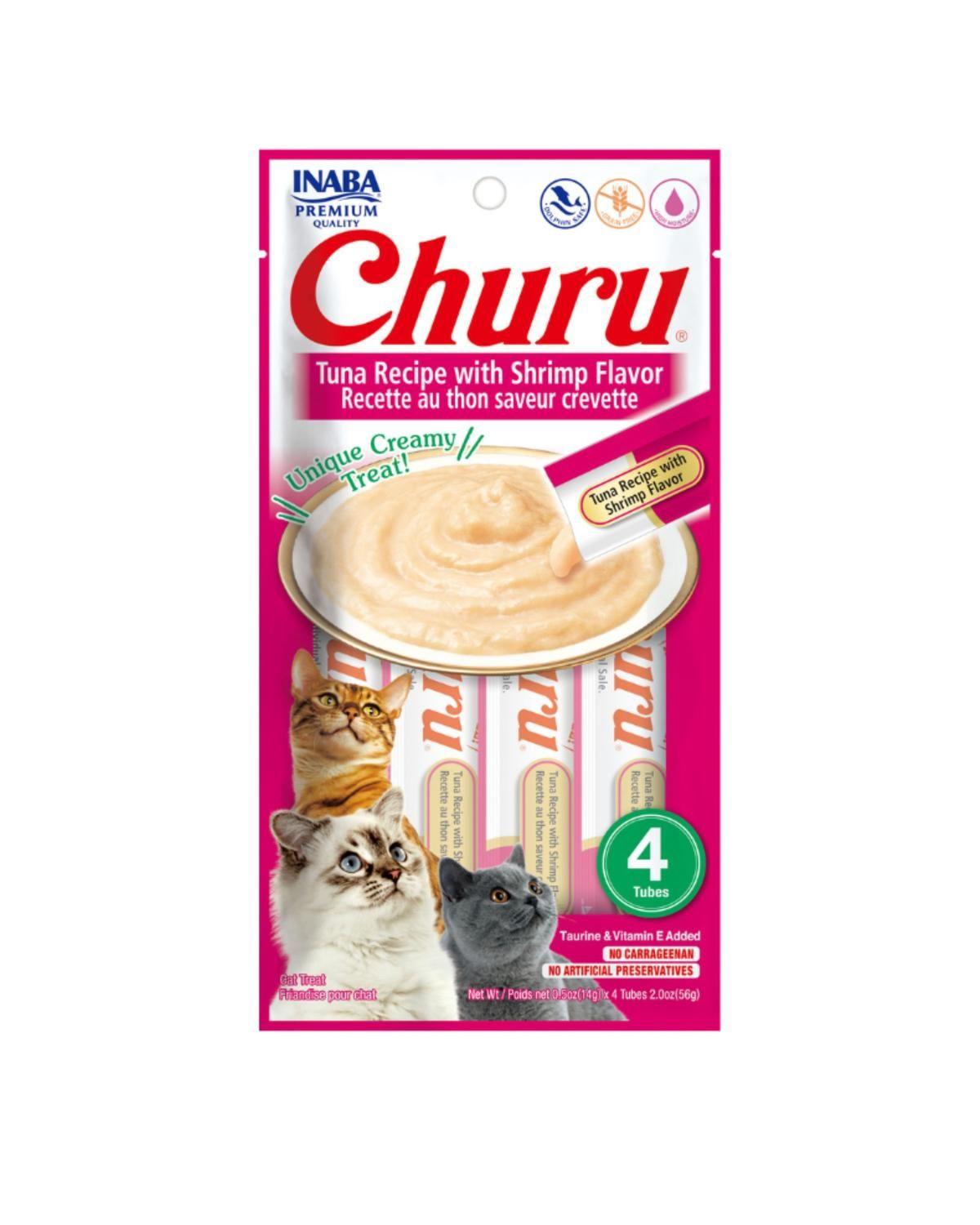 Churu Cat Atún y Camarón 14g x4 | Pack 6 Unidades-2