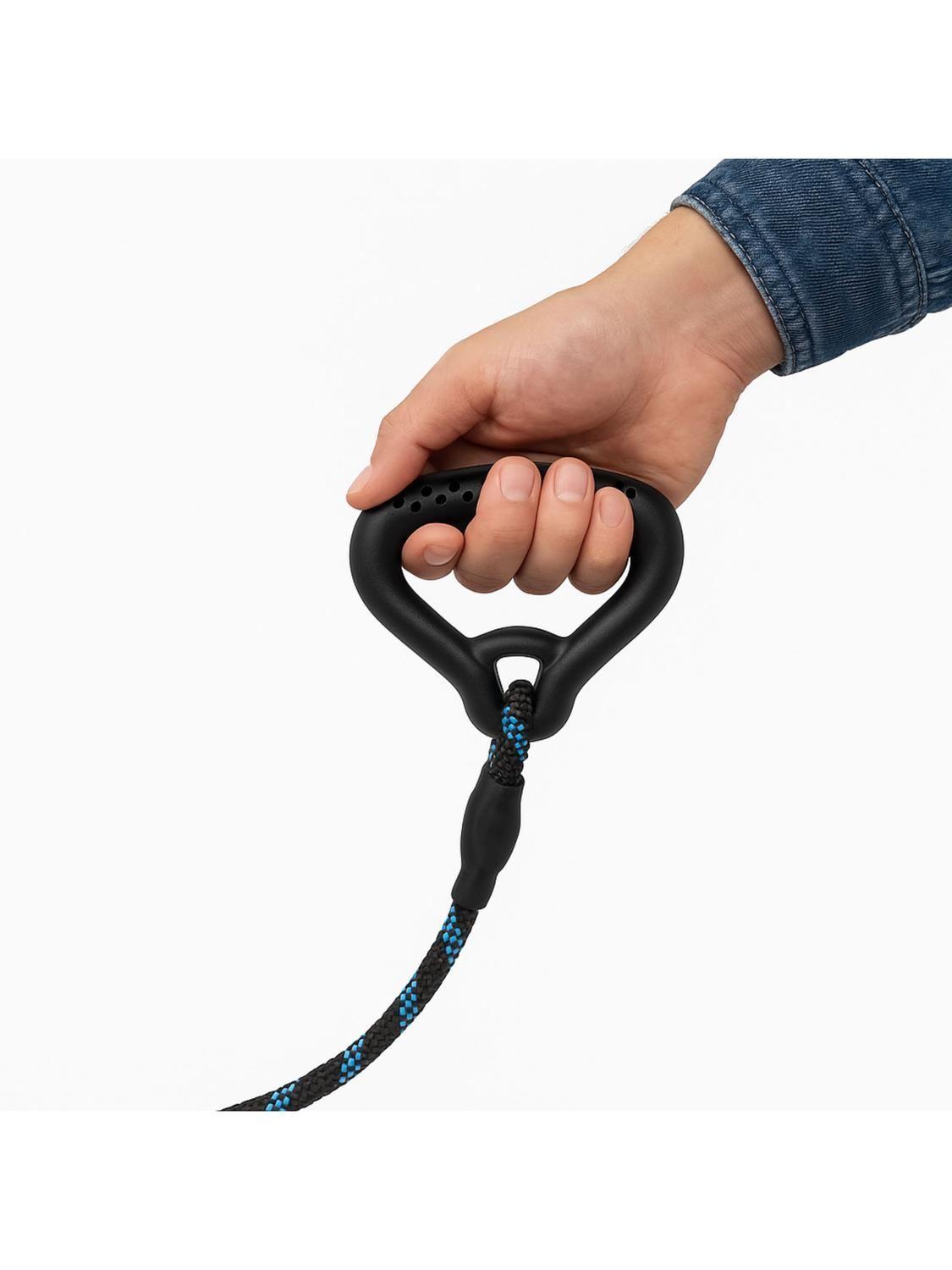 Correa de Cuerda con Mango y Mosquetón 120 cm-2