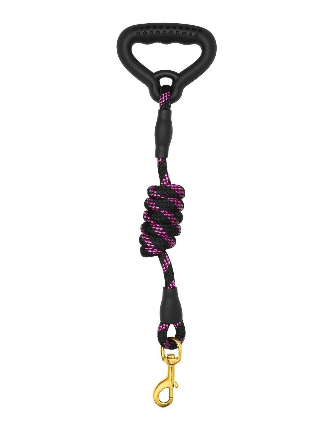 Correa de Cuerda con Mango y Mosquetón 120 cm-0