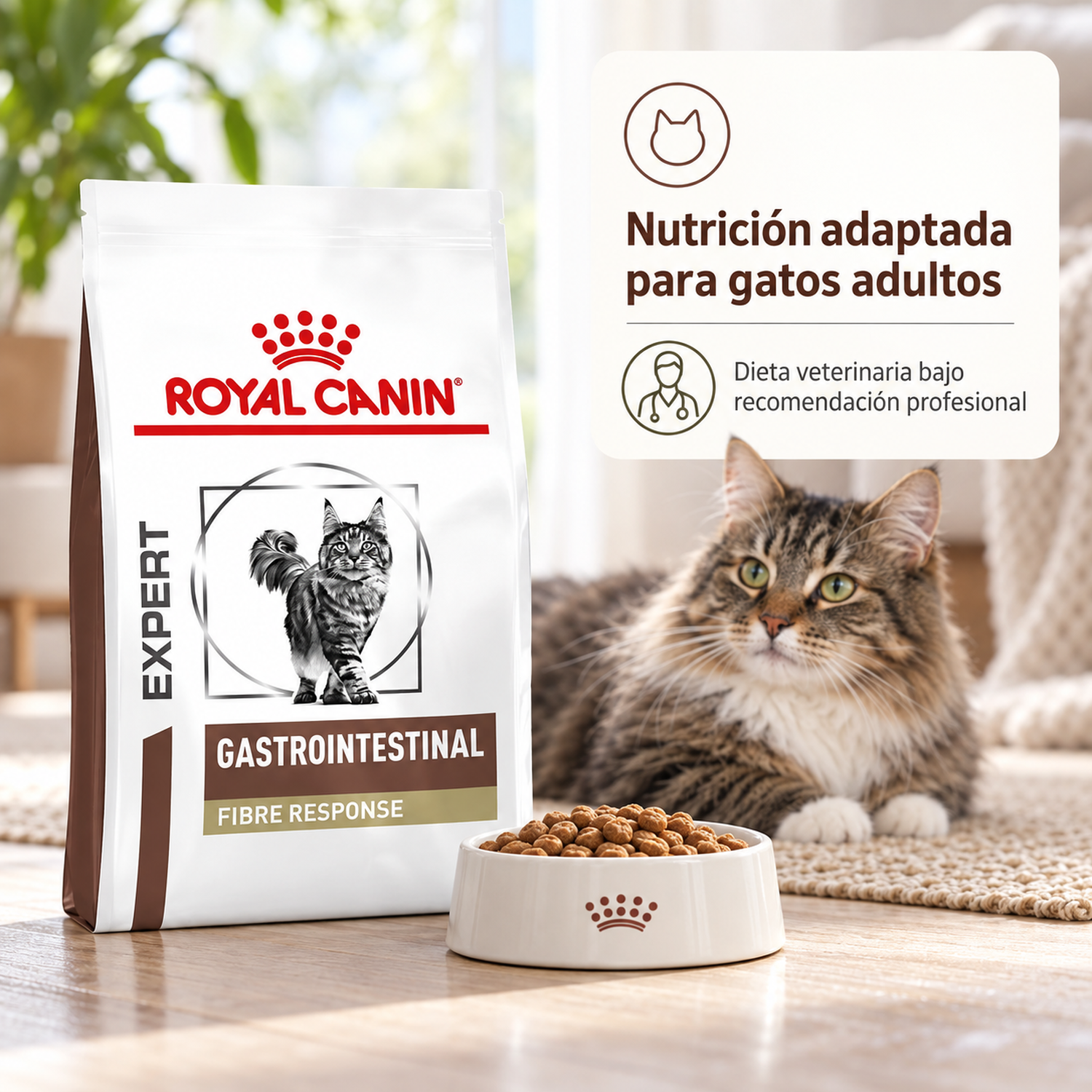 Royal Feline Gastrointestinal Fibre Response 2kg-3