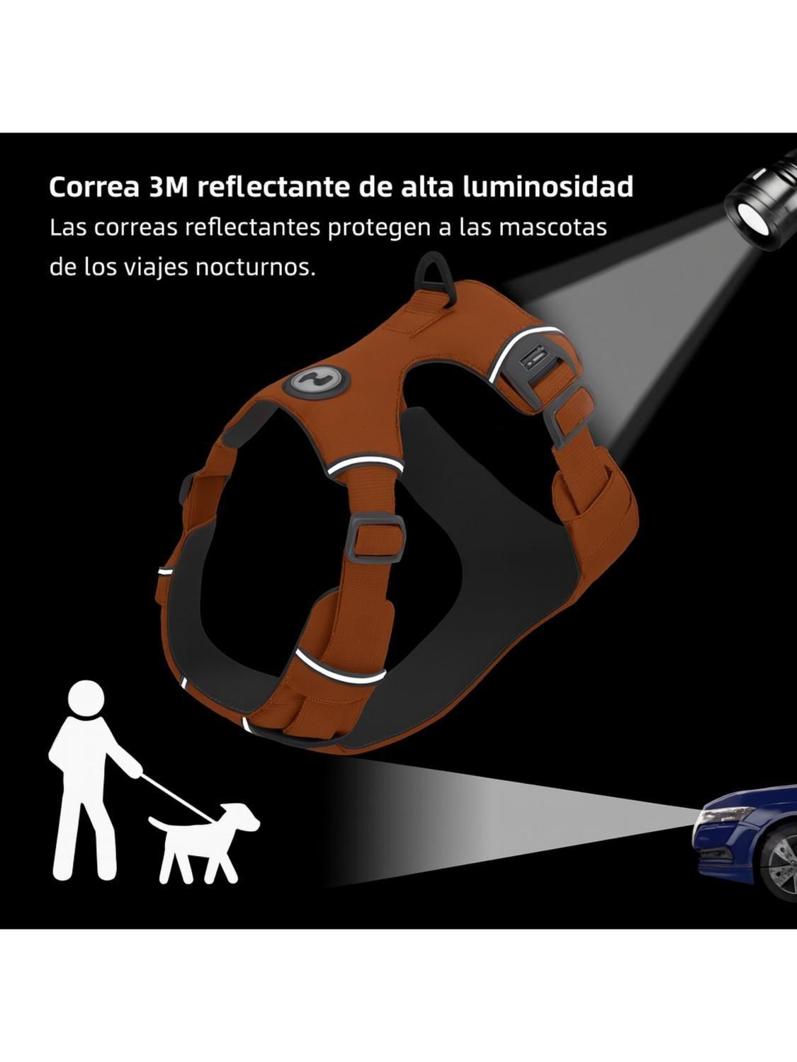 Arnés Antitirones Antiasfixia Para Perro Mediano Talla M-3