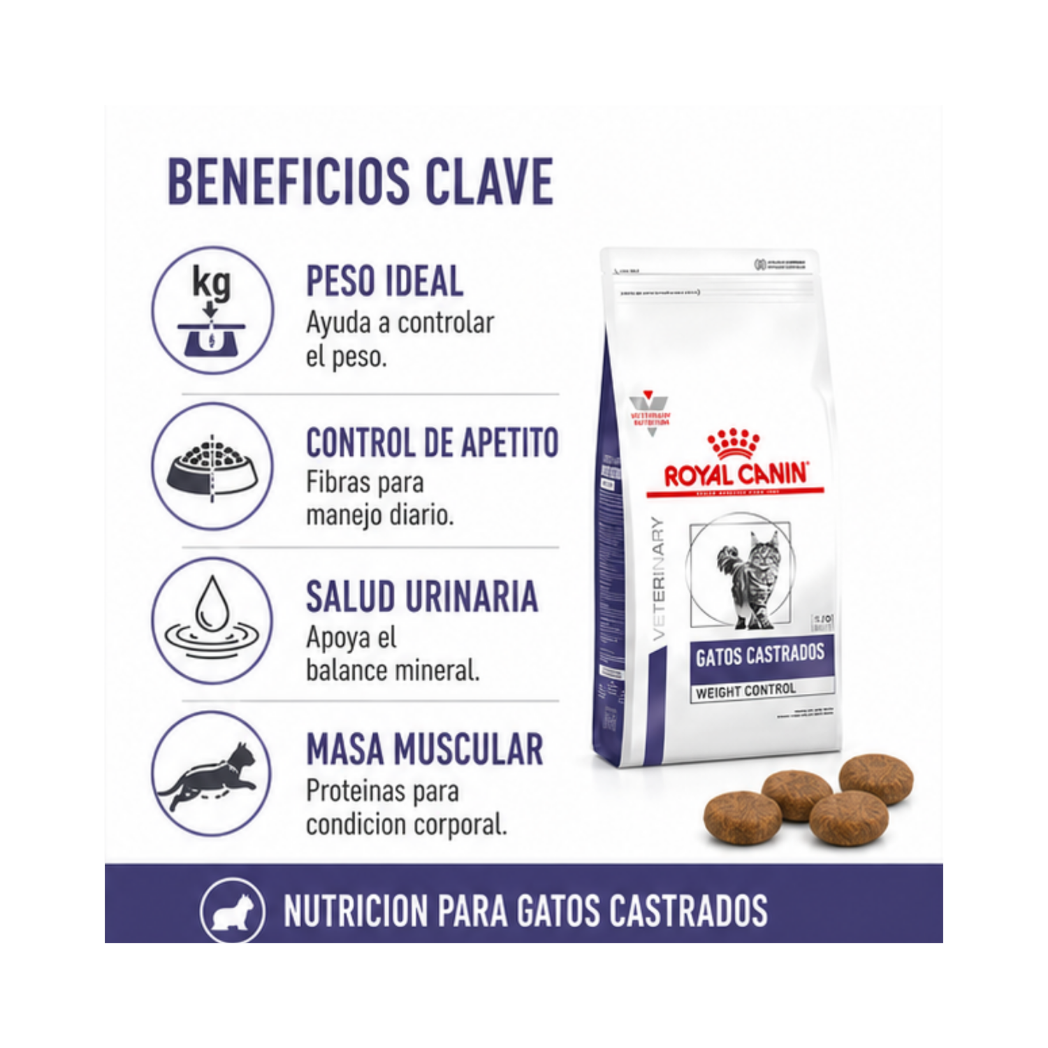 Royal Canin Weight Control Gato Castrado 7.5 kg-1