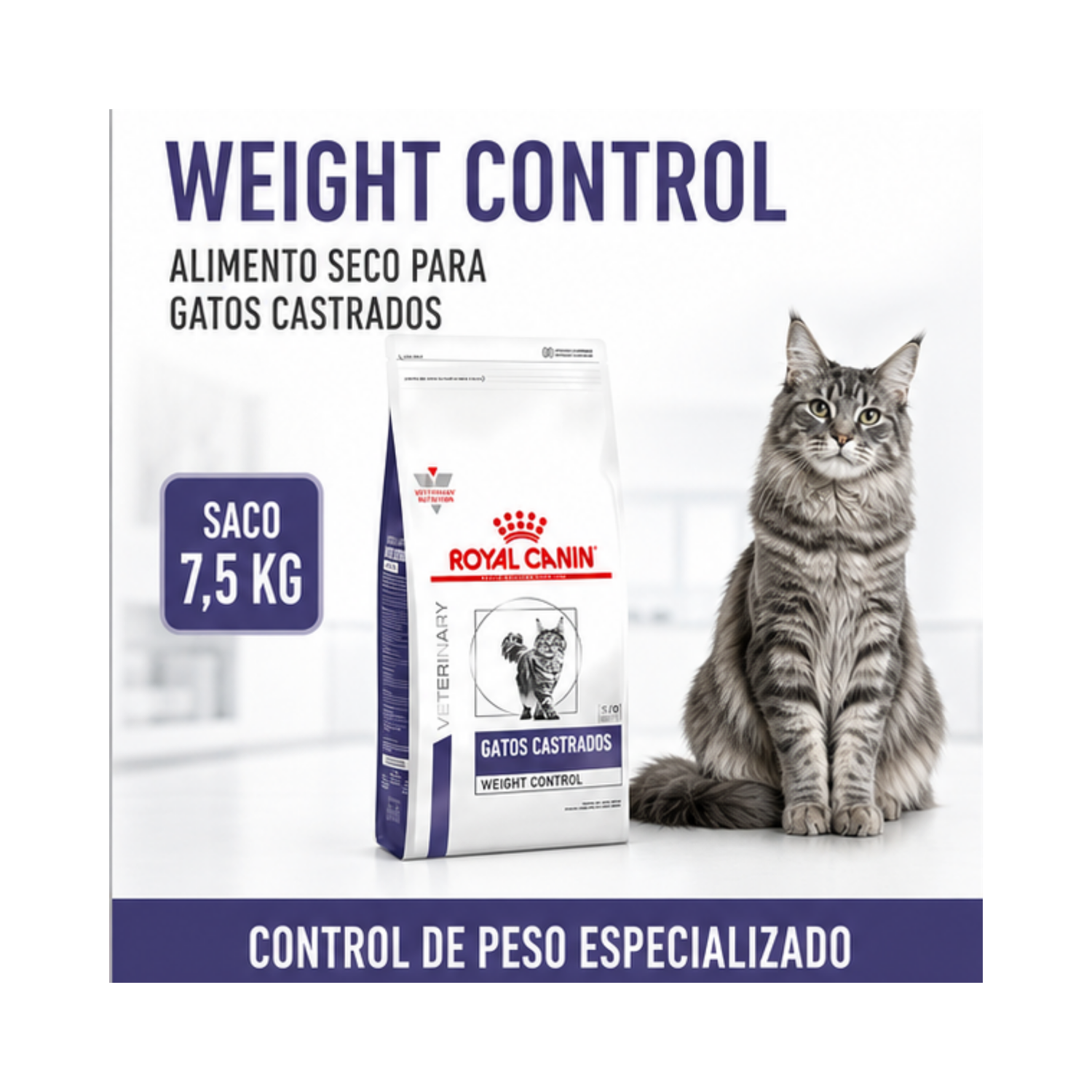 Royal Canin Weight Control Gato Castrado 7.5 kg-6