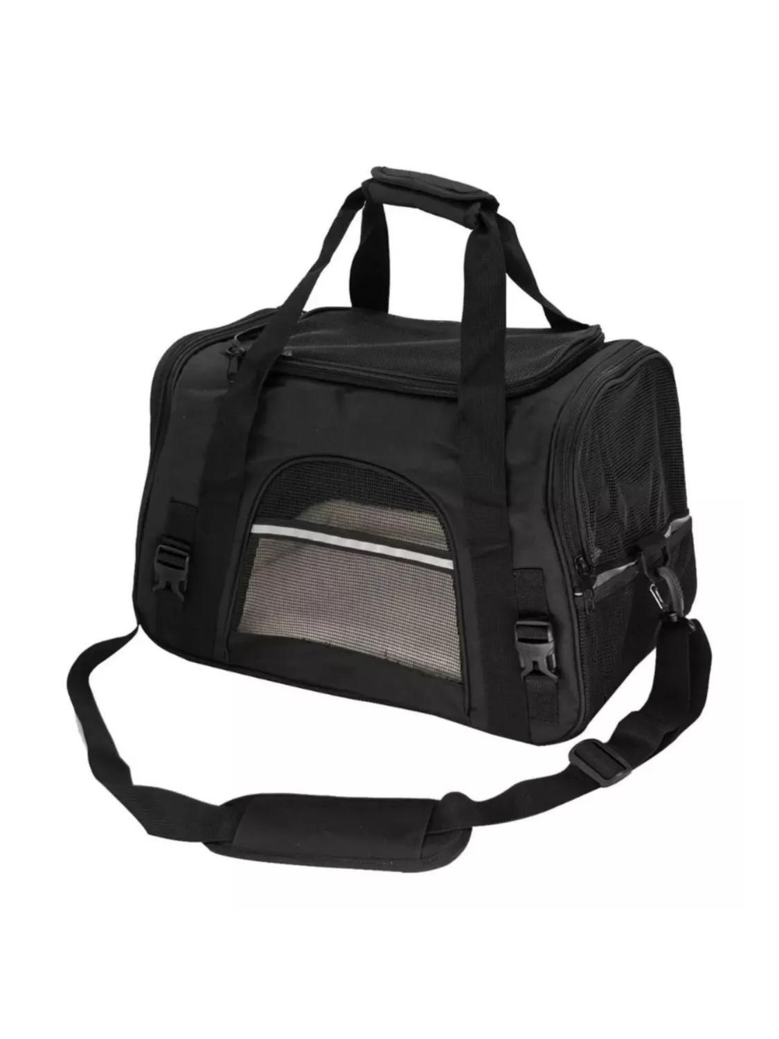 Bolso transportador para mascotas uso en cabina 44x28x25cm-5