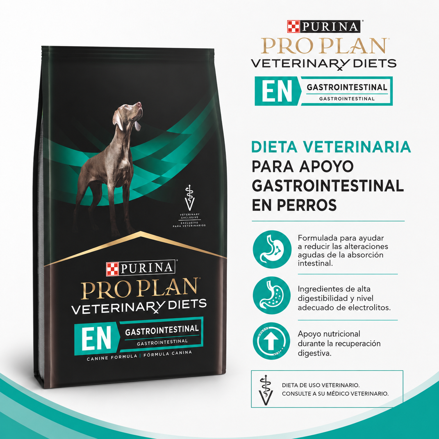 Pro Plan Veterinary Diets EN Gastrointestinal Perro 2 Kg-1