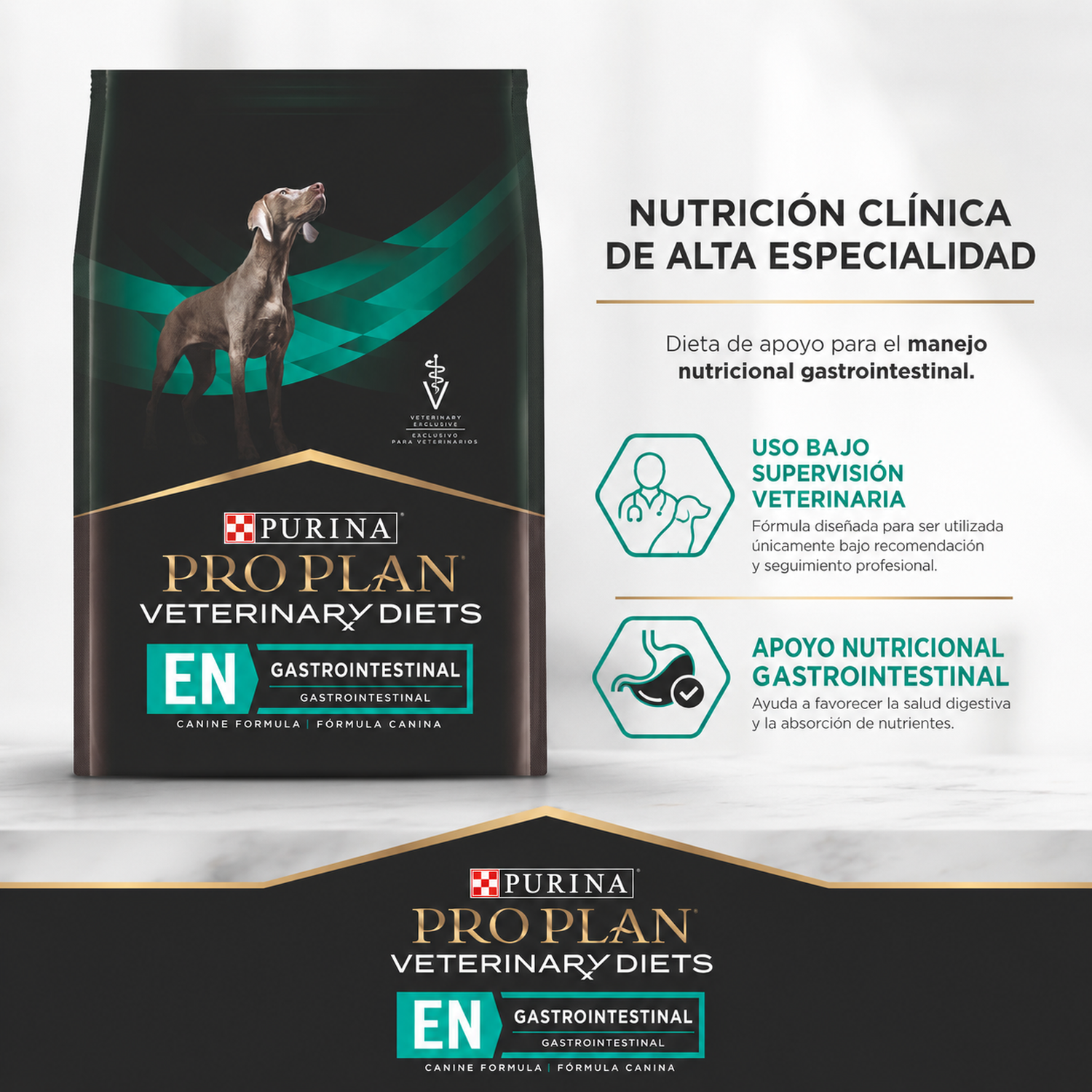 Pro Plan Veterinary Diets EN Gastrointestinal Perro 2 Kg-4