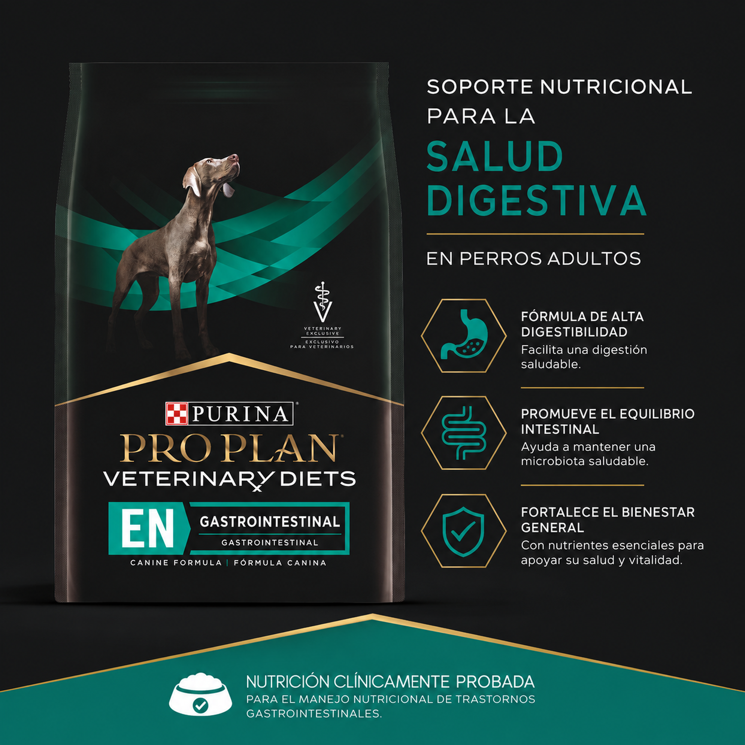 Pro Plan Veterinary Diets EN Gastrointestinal Perro 2 Kg-5