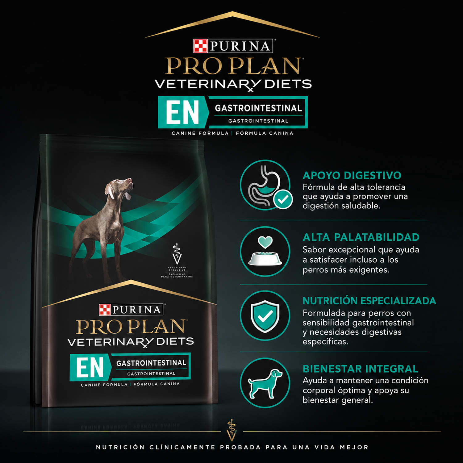 Pro Plan Veterinary Diets EN Gastrointestinal Perro 2 Kg-6
