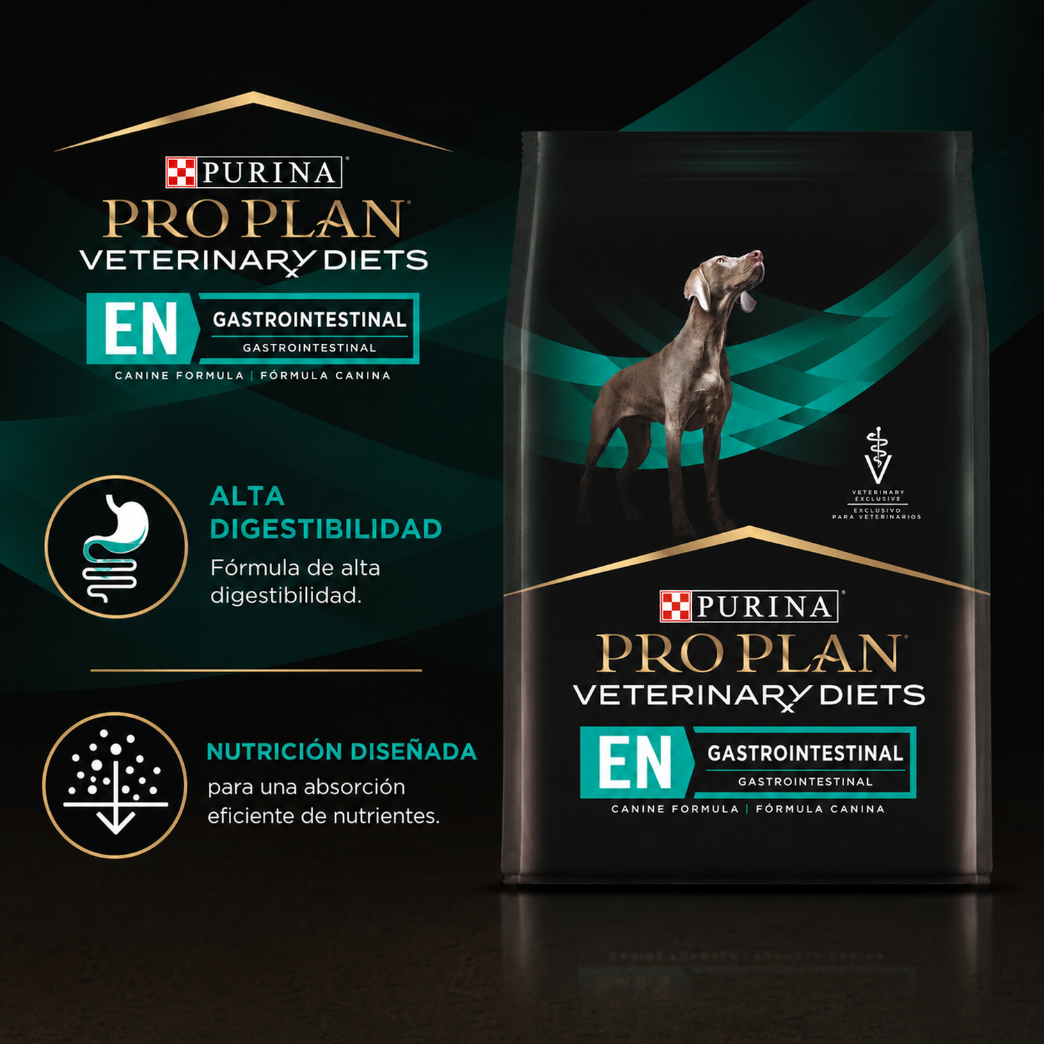 Pro Plan Veterinary Diets EN Gastrointestinal Perro 2 Kg-7