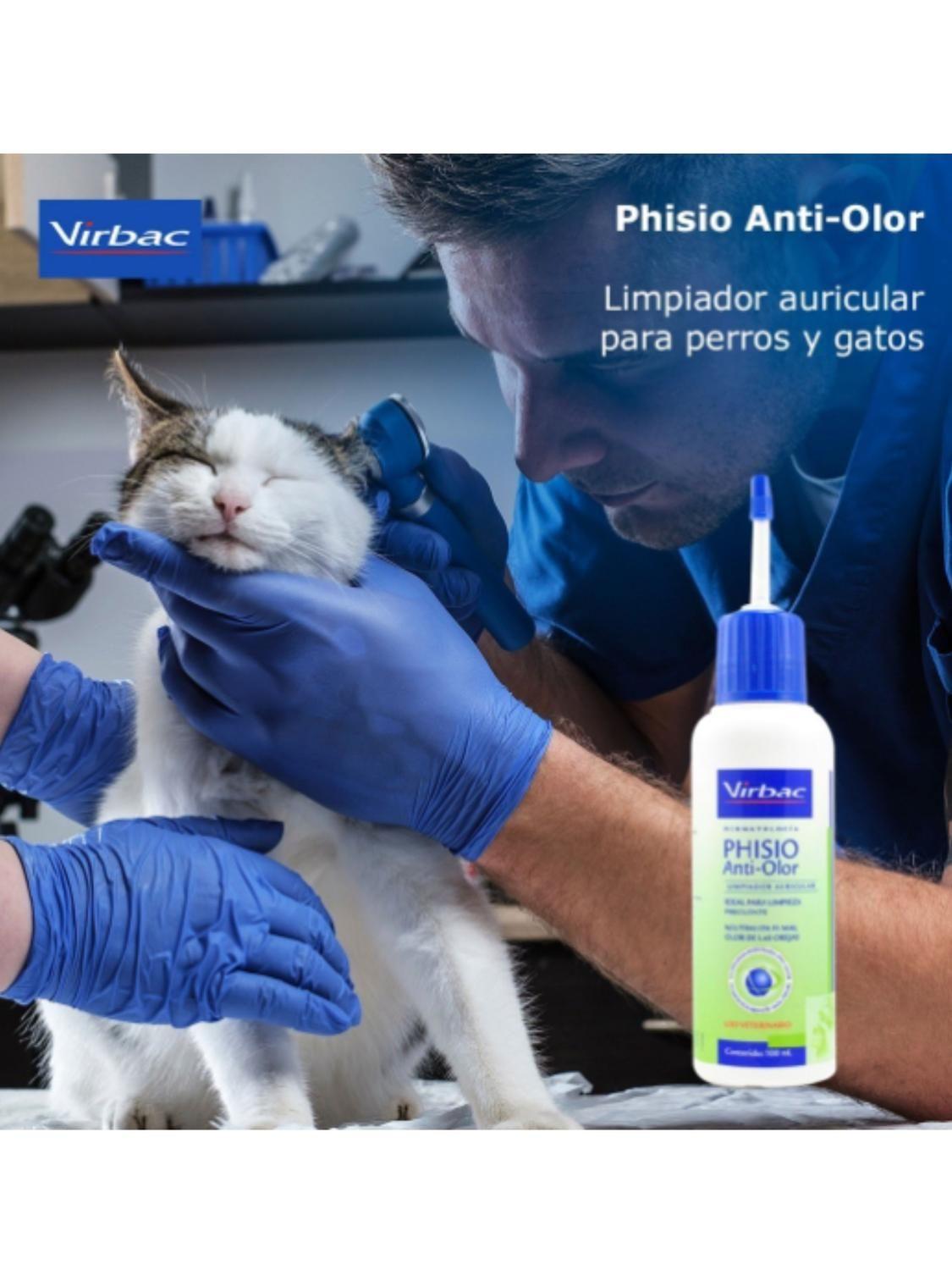 Phisio Anti Olor Virbac 100 ml – Limpiador Auricular para Perros y Gatos-2