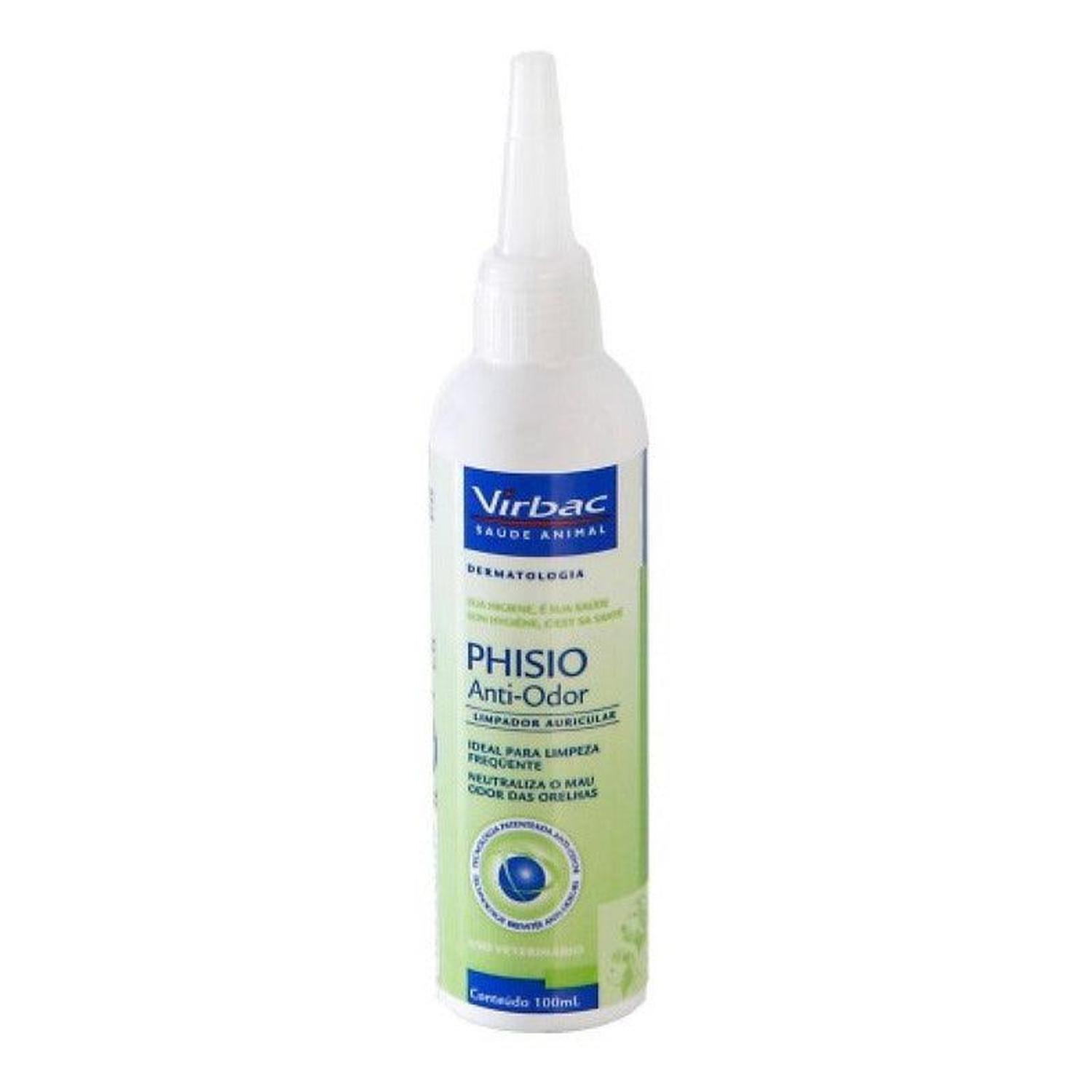 Phisio Anti Olor Virbac 100 ml – Limpiador Auricular para Perros y Gatos-3