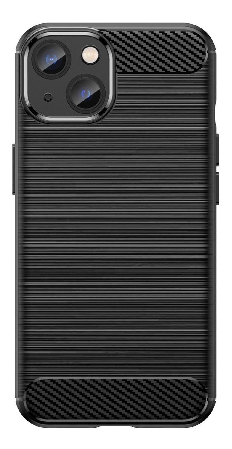 Carcasa para iPhone 14 Plus Fibra de Carbono Antigolpes-4