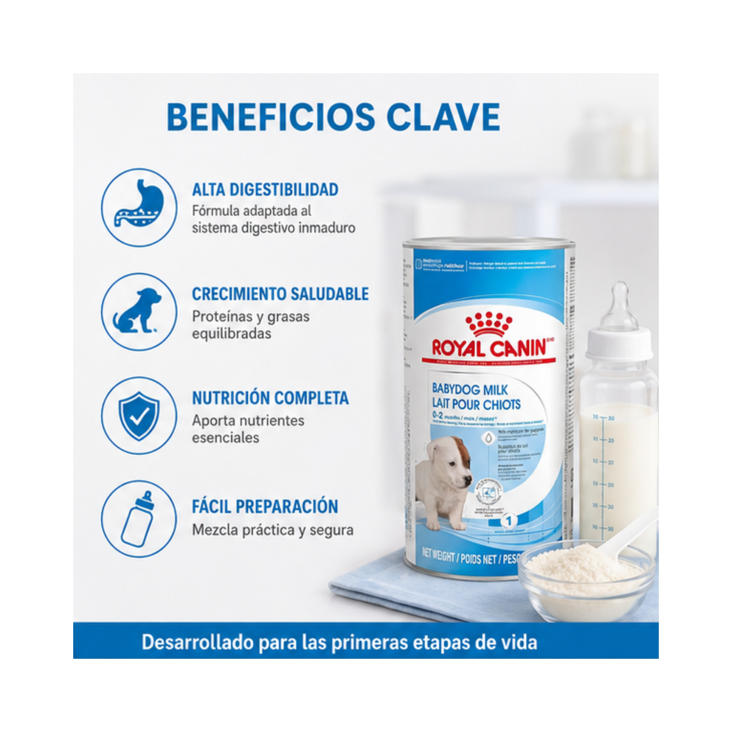 Royal Canin Baby Dog Milk 400g - Leche para Cachorros-2