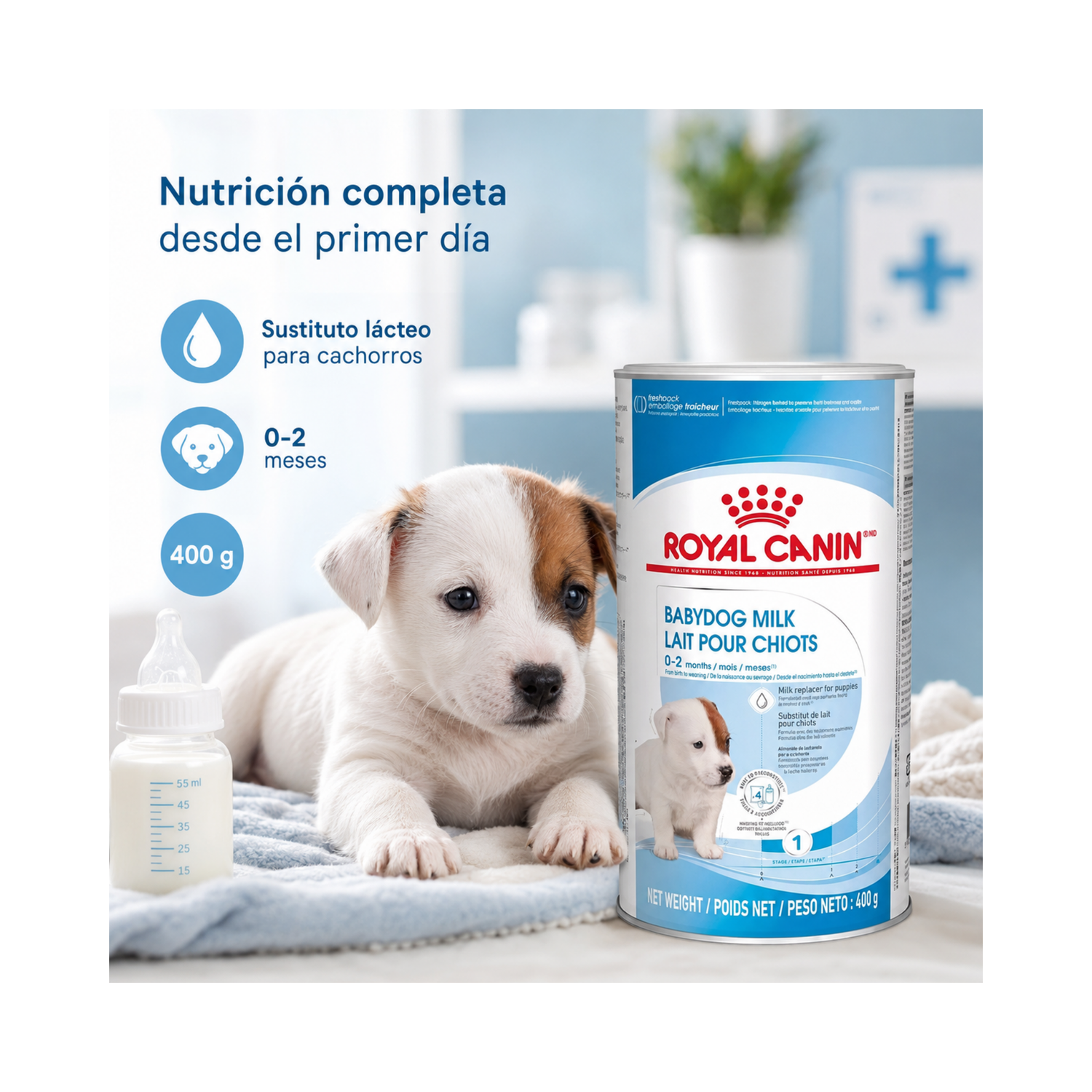 Royal Canin Baby Dog Milk 400g - Leche para Cachorros-5