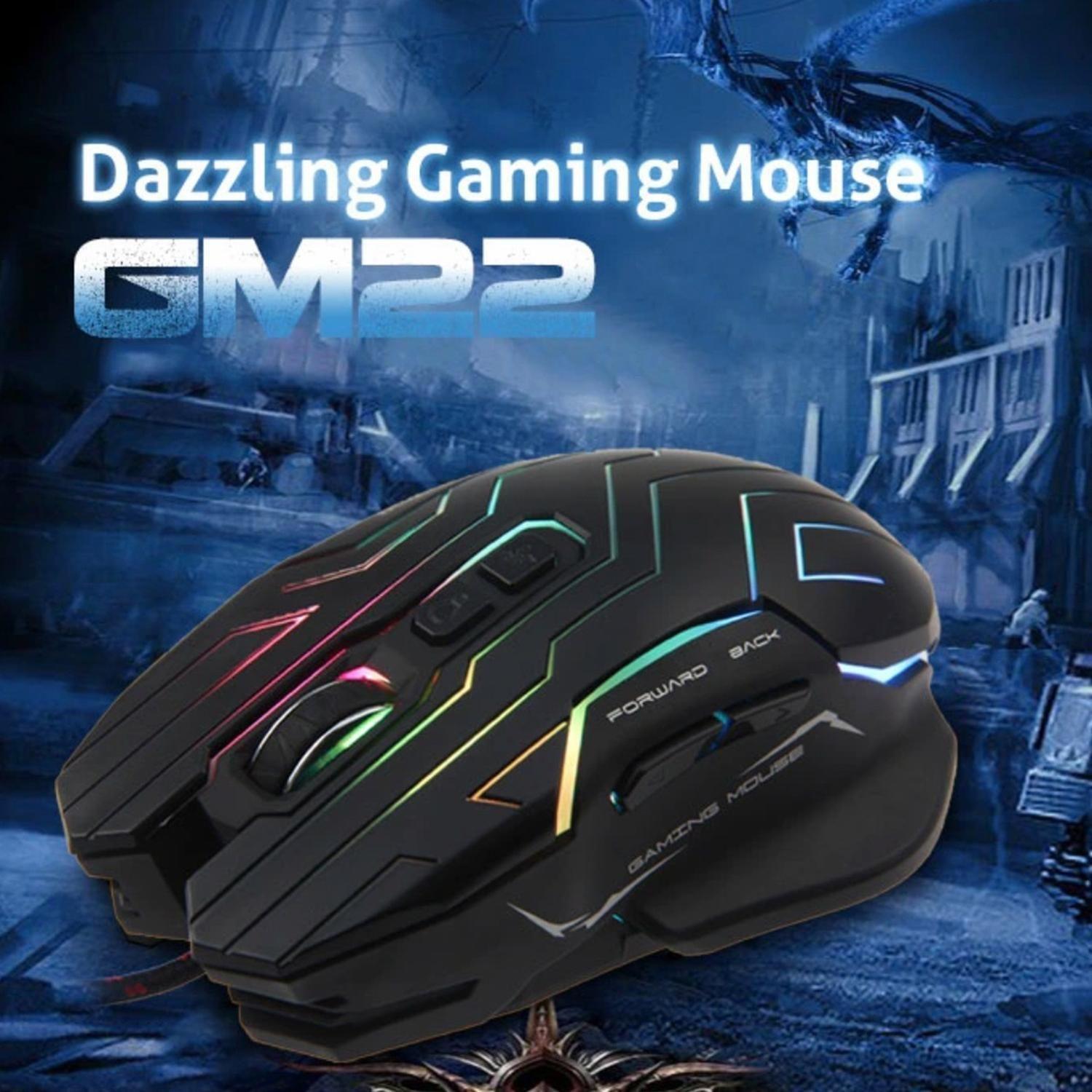 Mouse Gamer Con Cable Meetion Gm22 Retroiluminado-5