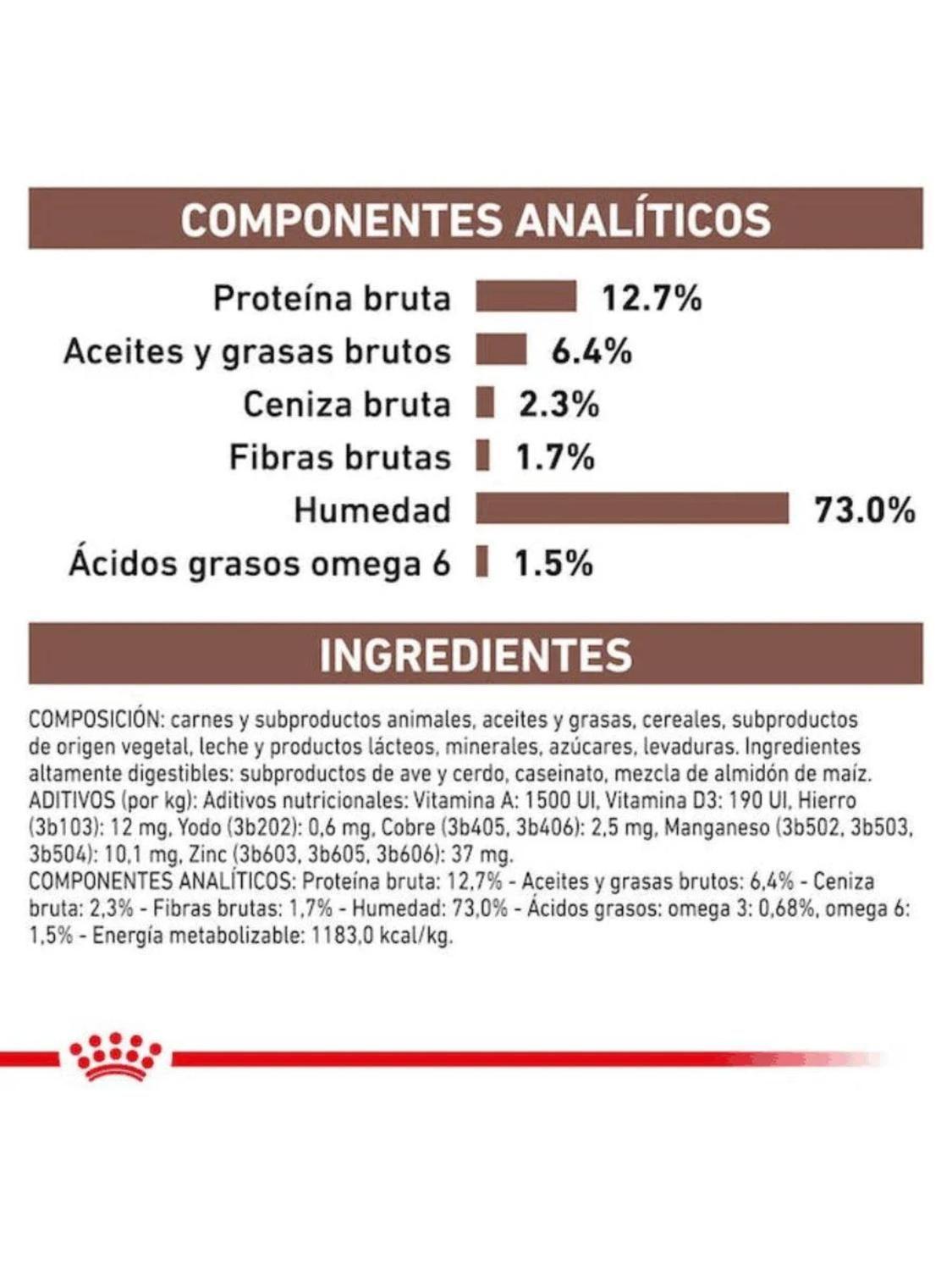 Alimento Royal Canin Recovery lata 145g - Pack X6-1