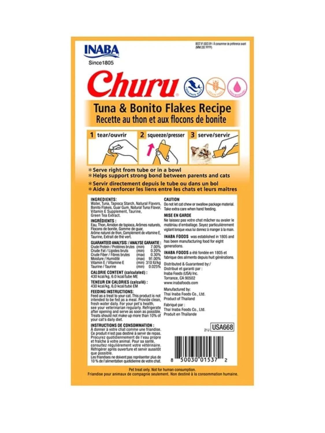 Churu Cat Atún y Bonito 14g x4 | Pack 6 Unidades-2