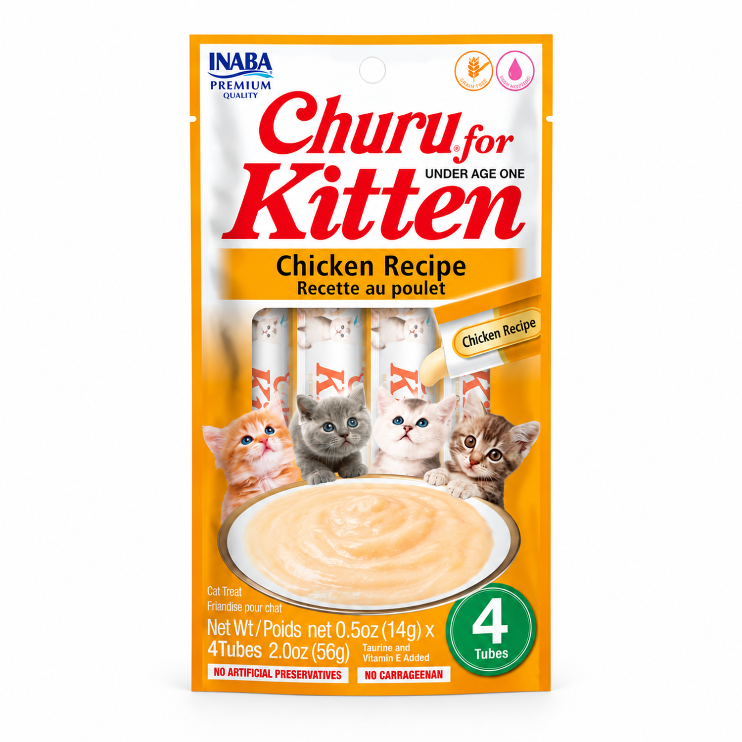 Inaba Churu Kitten Pollo 14g x4 Pack 6 Sobres-9